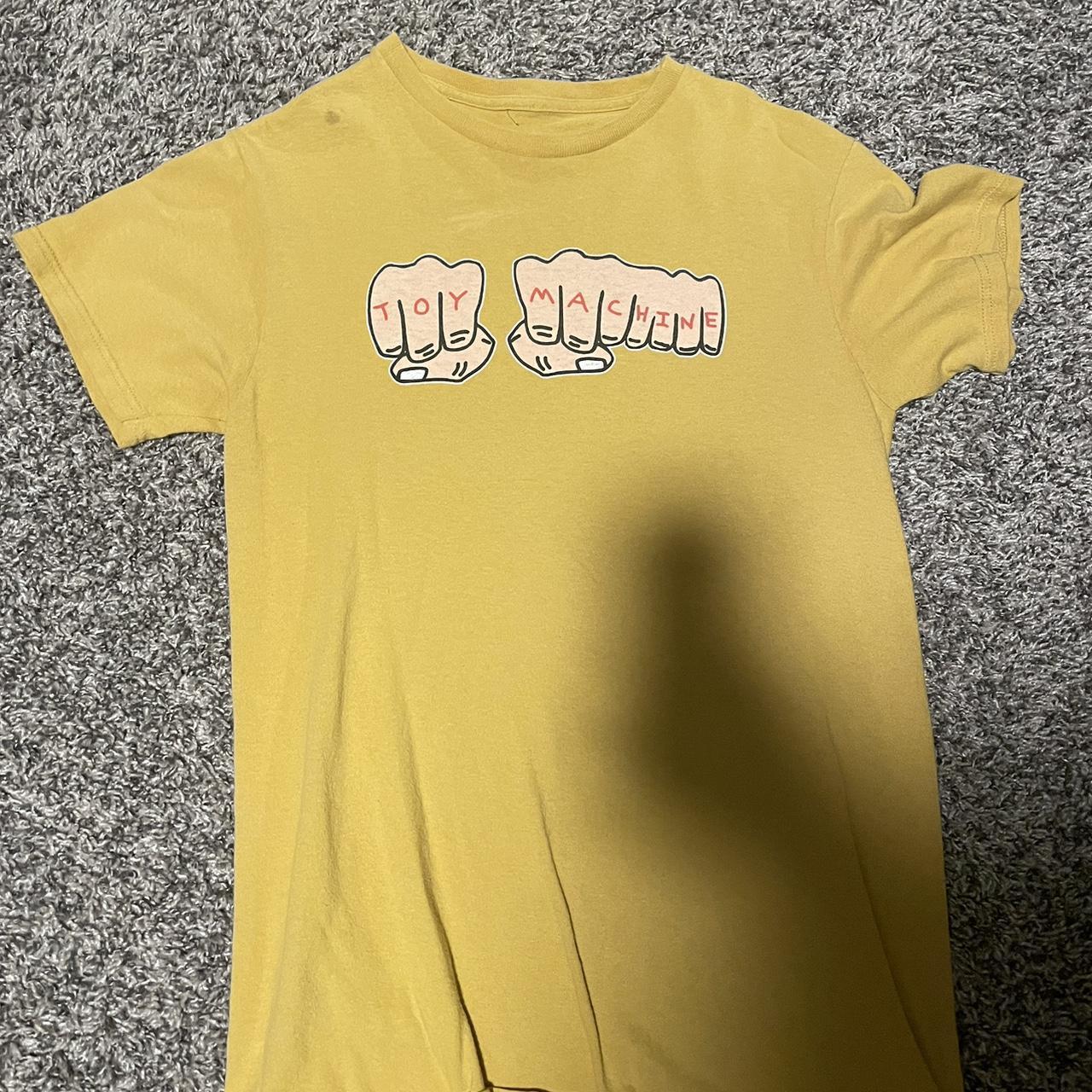 Toy Machine Knuckles Tee Men’s Size Small Tiny Stain... Depop
