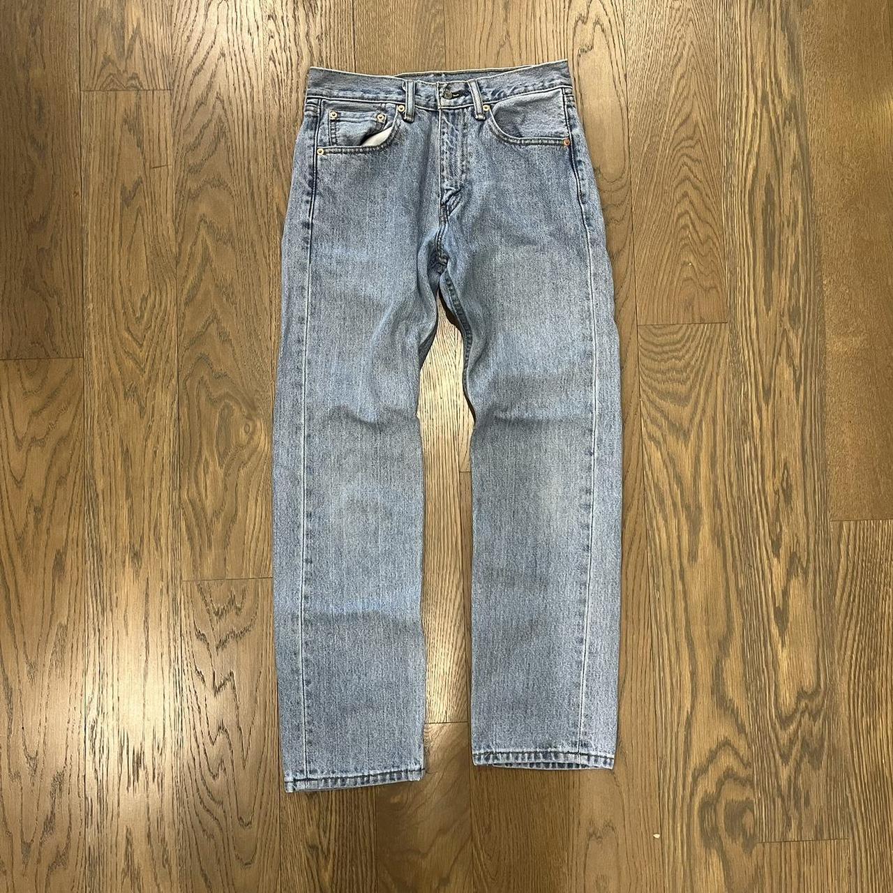 Levi’s 505 Light Wash Jeans 29x30 straight leg no flaws - Depop