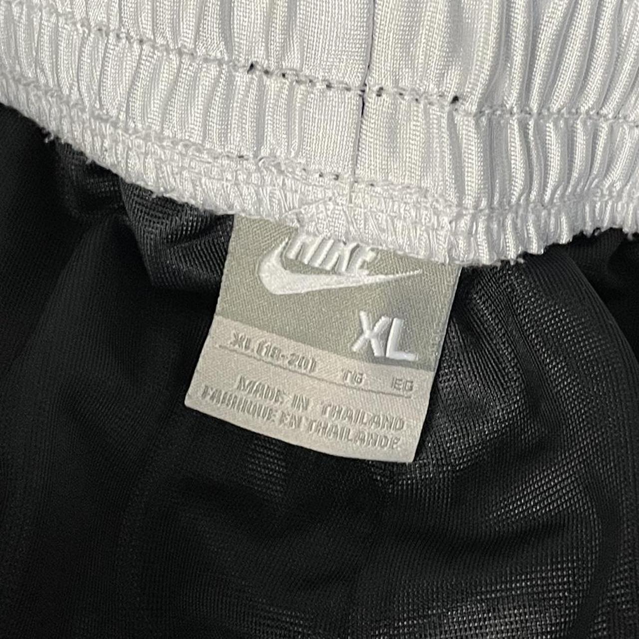 Vtg Black and white Nike shorts size Small tagged... - Depop