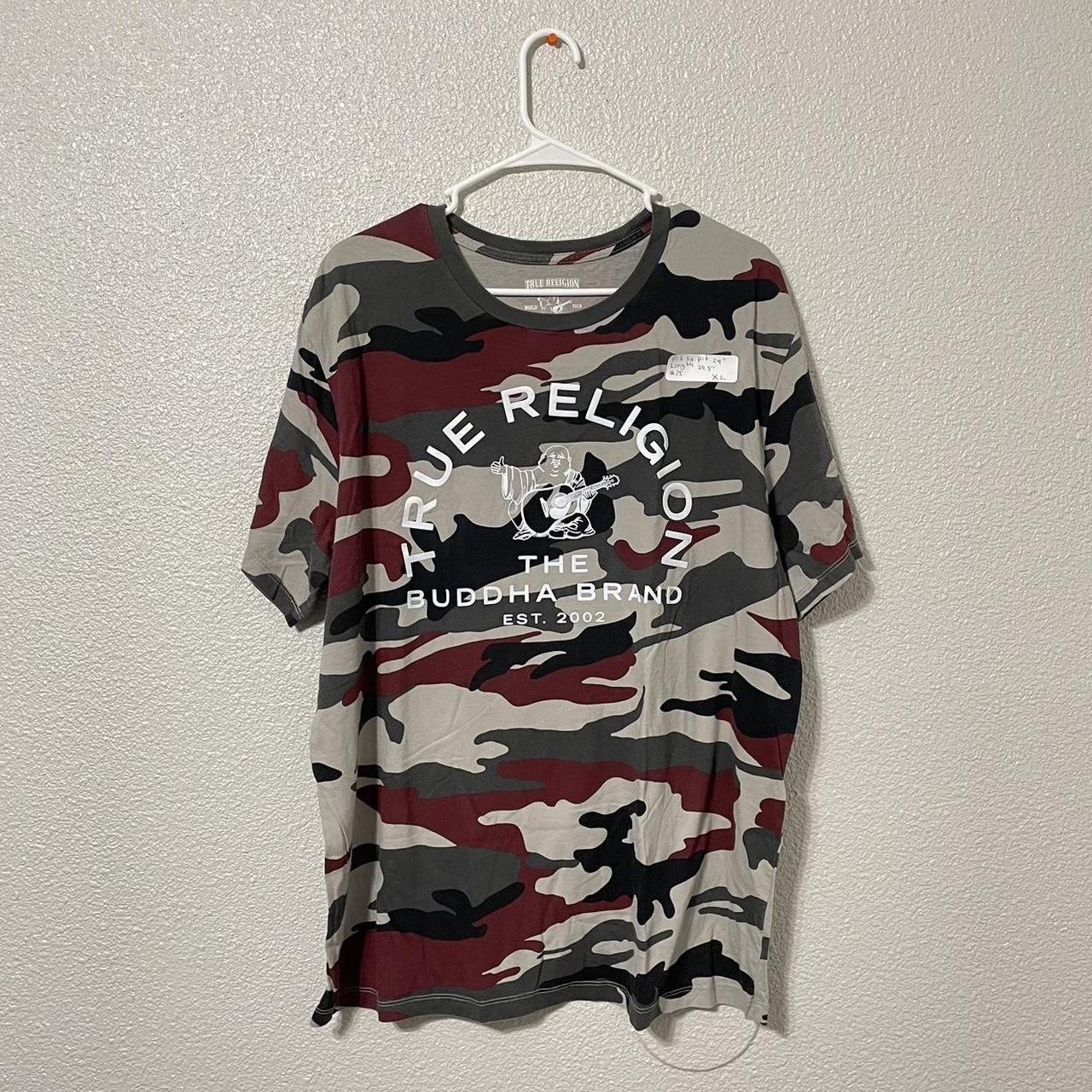 true religion camo tee