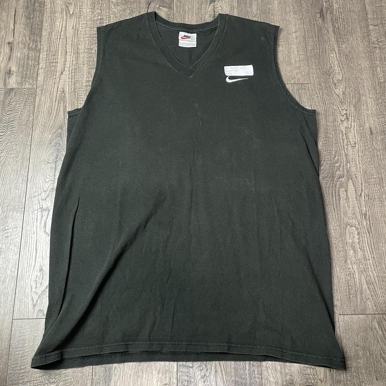 mens black nike tank top