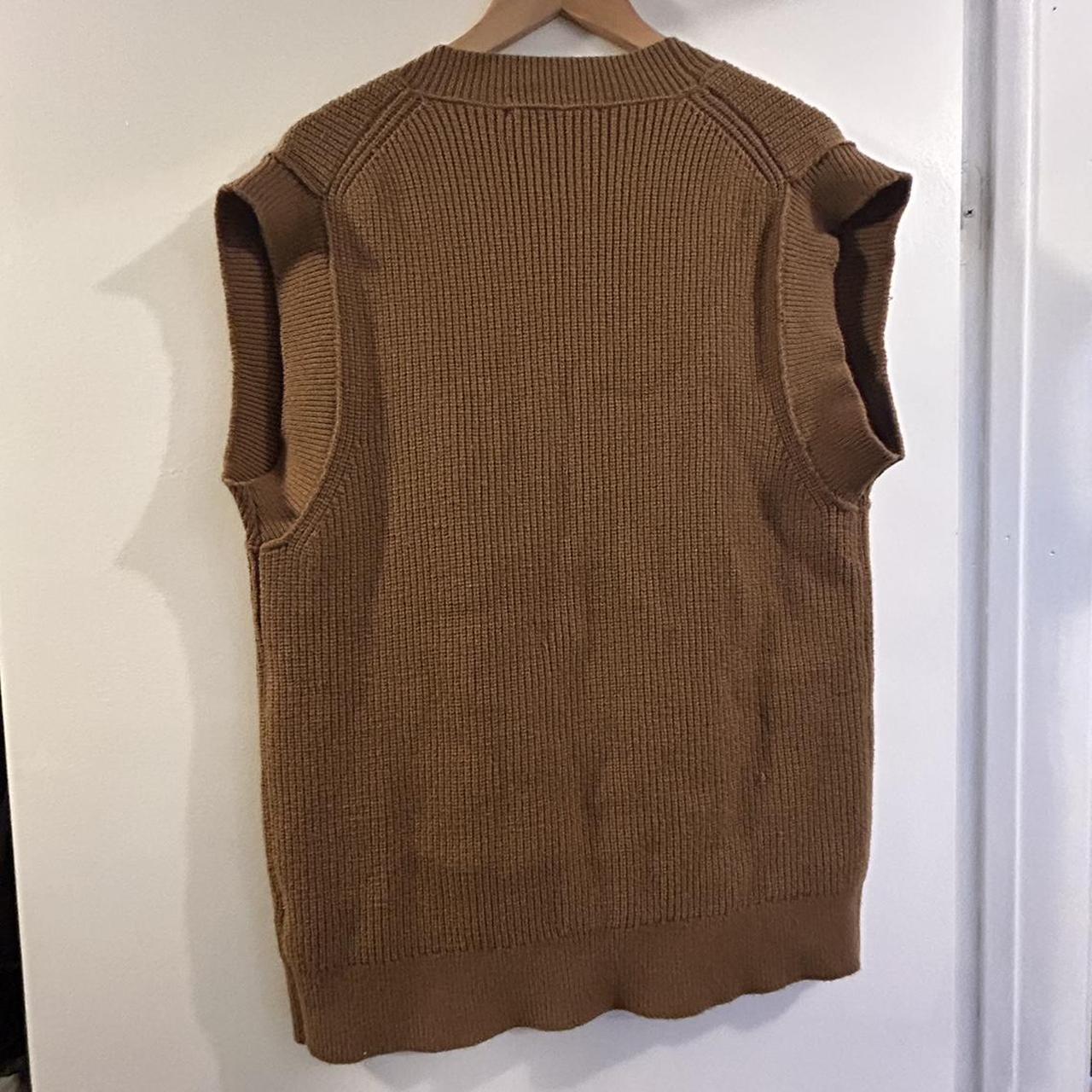 Zara knit pocket vest Button down vest with 2... Depop