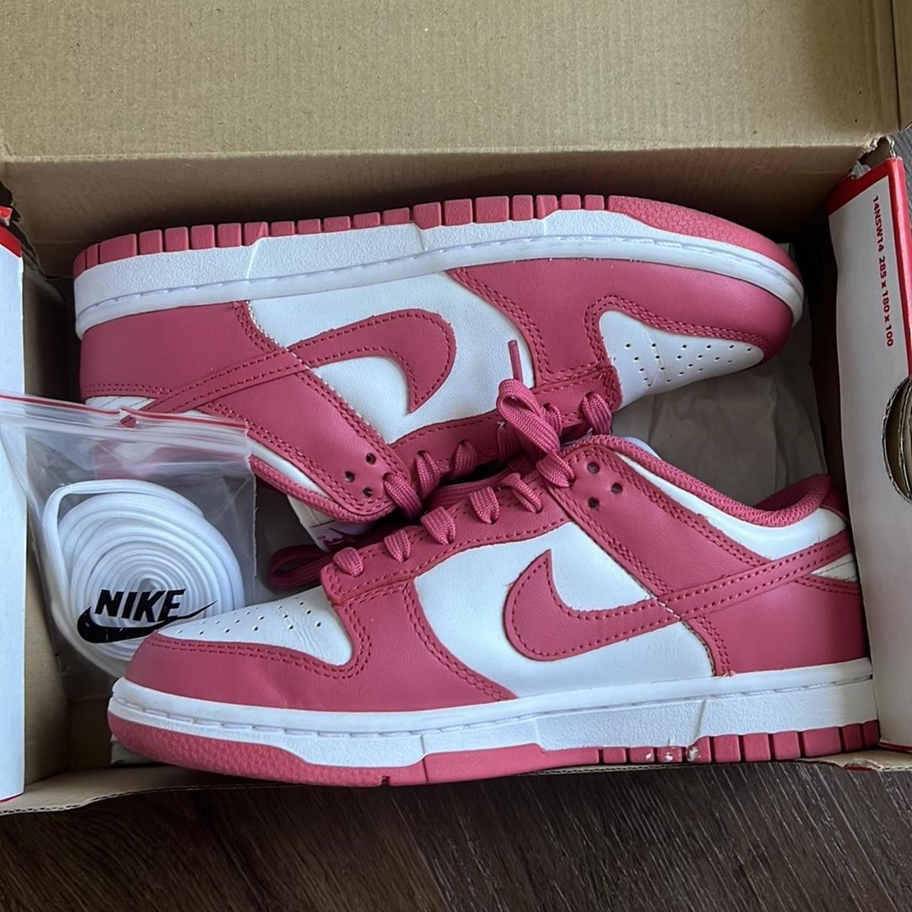 Nike dunk low archeo pink 6.5 Womens Worn once... - Depop