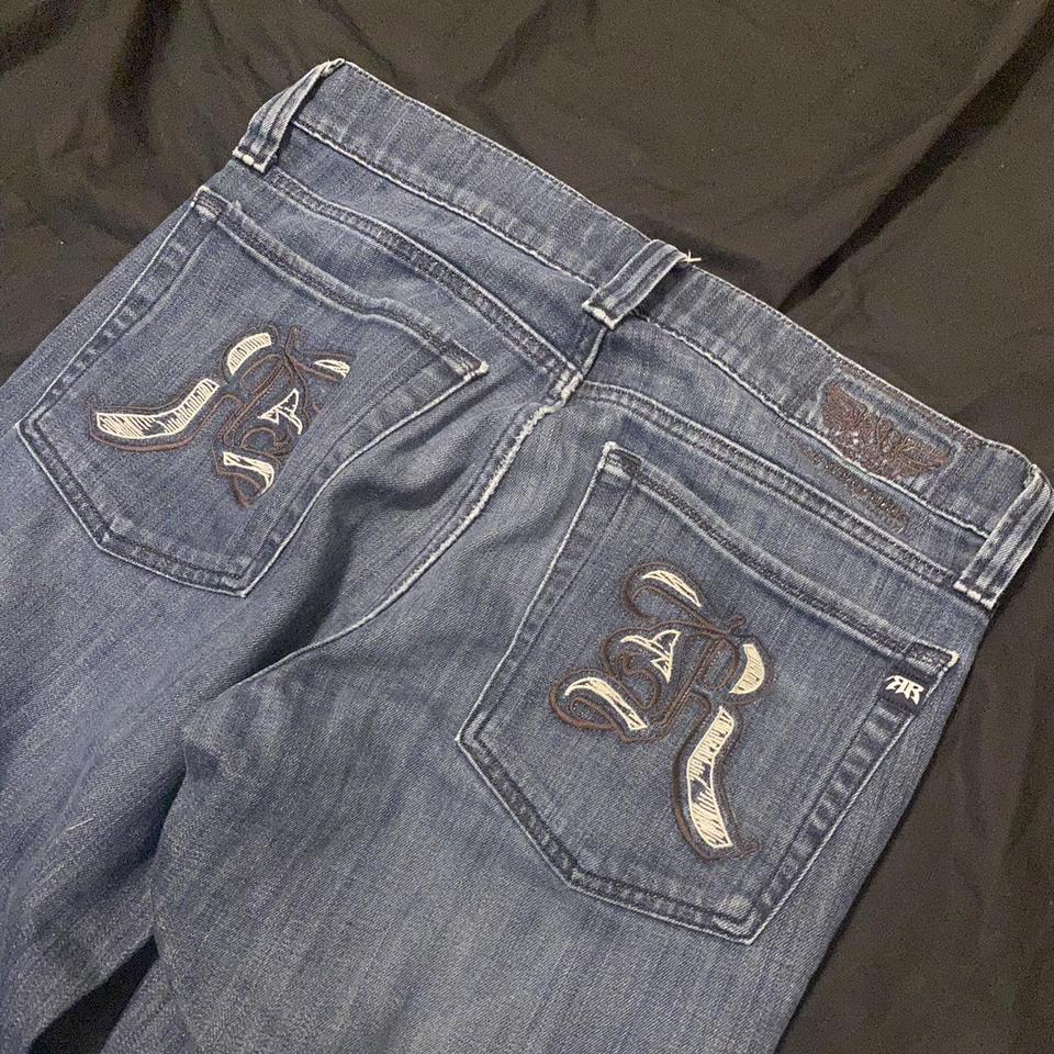 Lightly distressed Limited Edition ReRock Jeans by - Depop