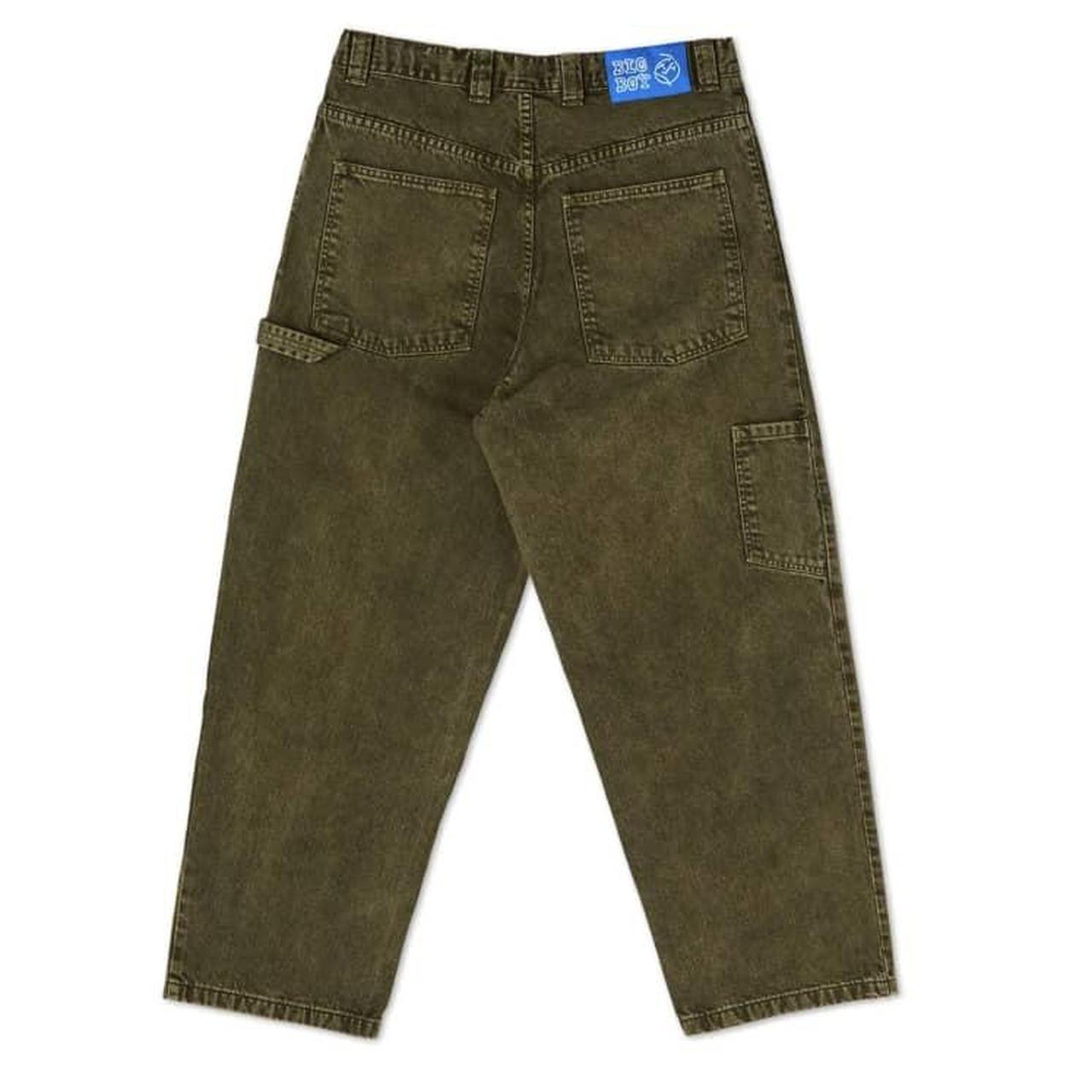 (ISO)(WTB) polar big boys army green work pants... - Depop