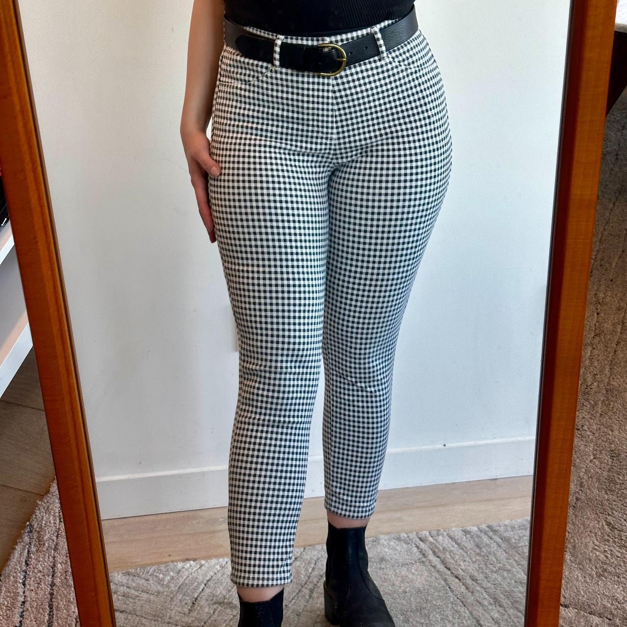 Uniqlo on sale gingham pants