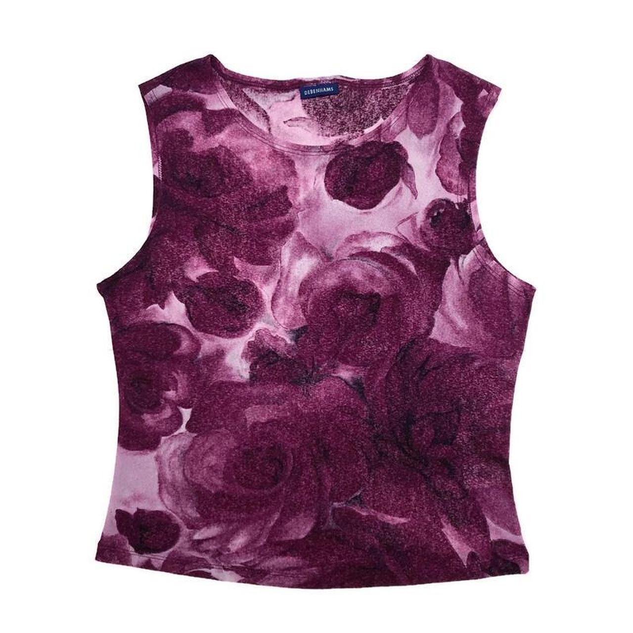 Debenhams Women's Pink Vest Depop