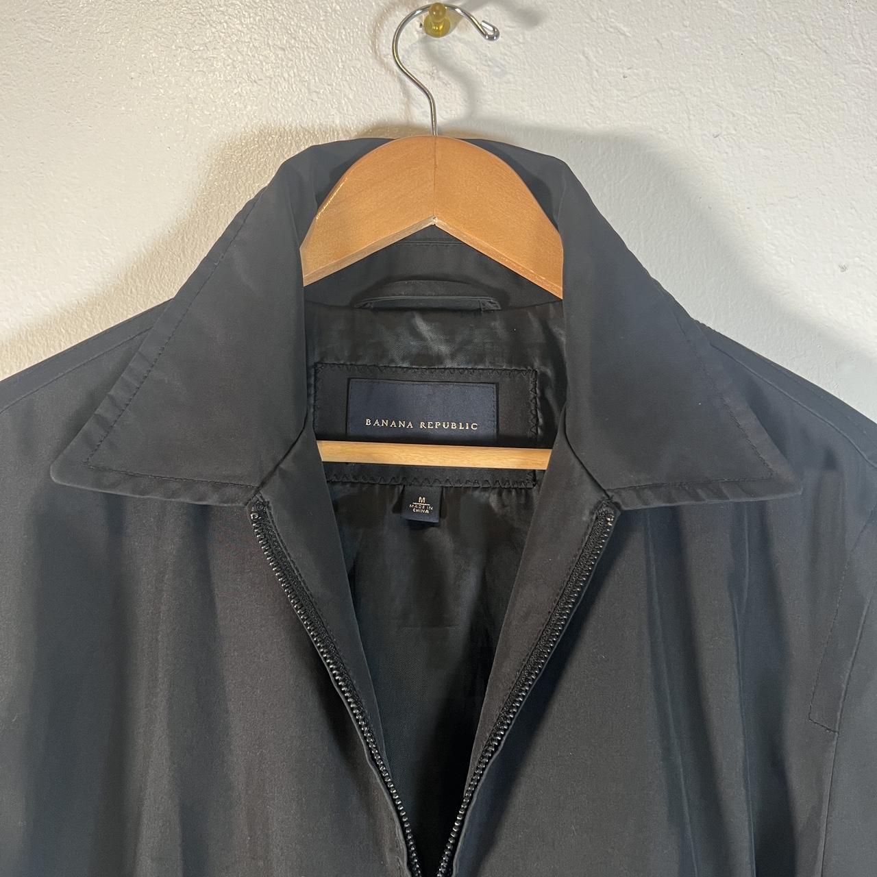 Banana Republic Men's Black Jacket Depop