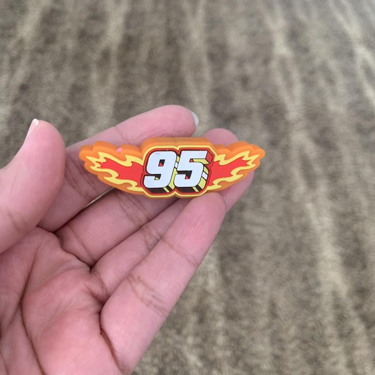 Lightning McQueen Light Up Croc Jibbitz Great... Depop