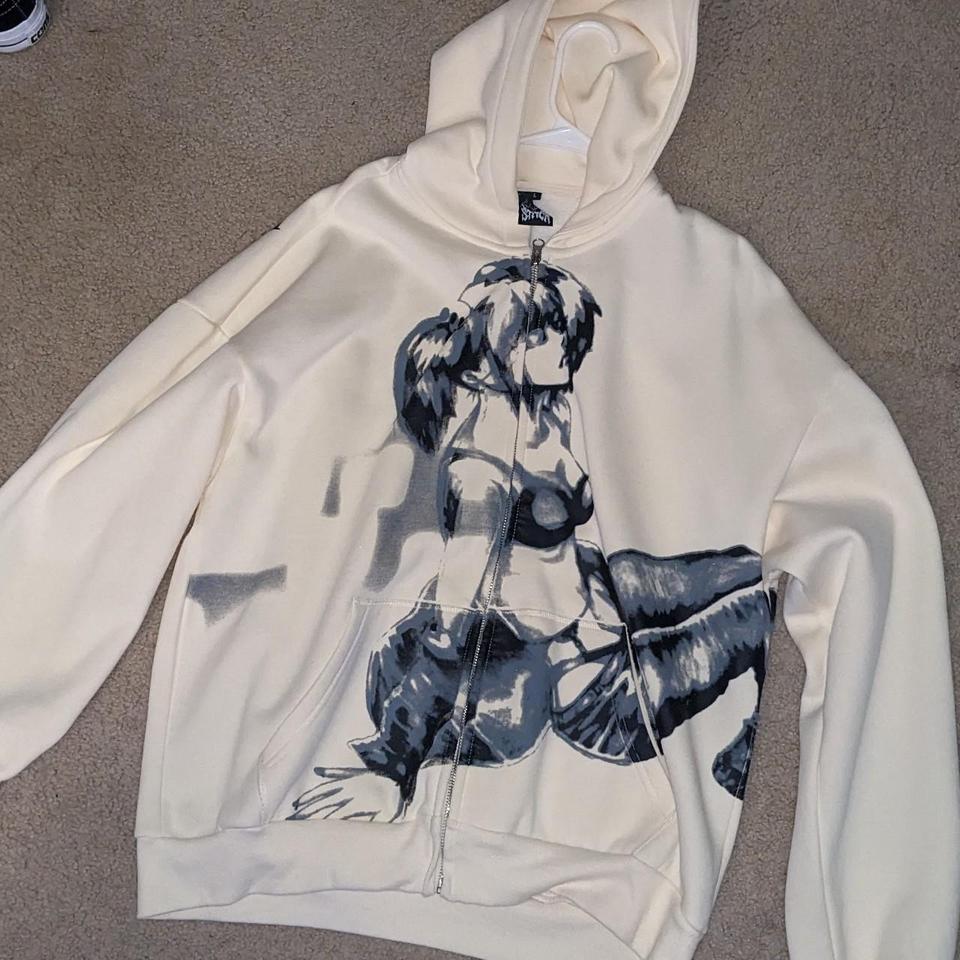 Stupid fire Stitch Vertigo Cybervixen Hoodie Only... - Depop