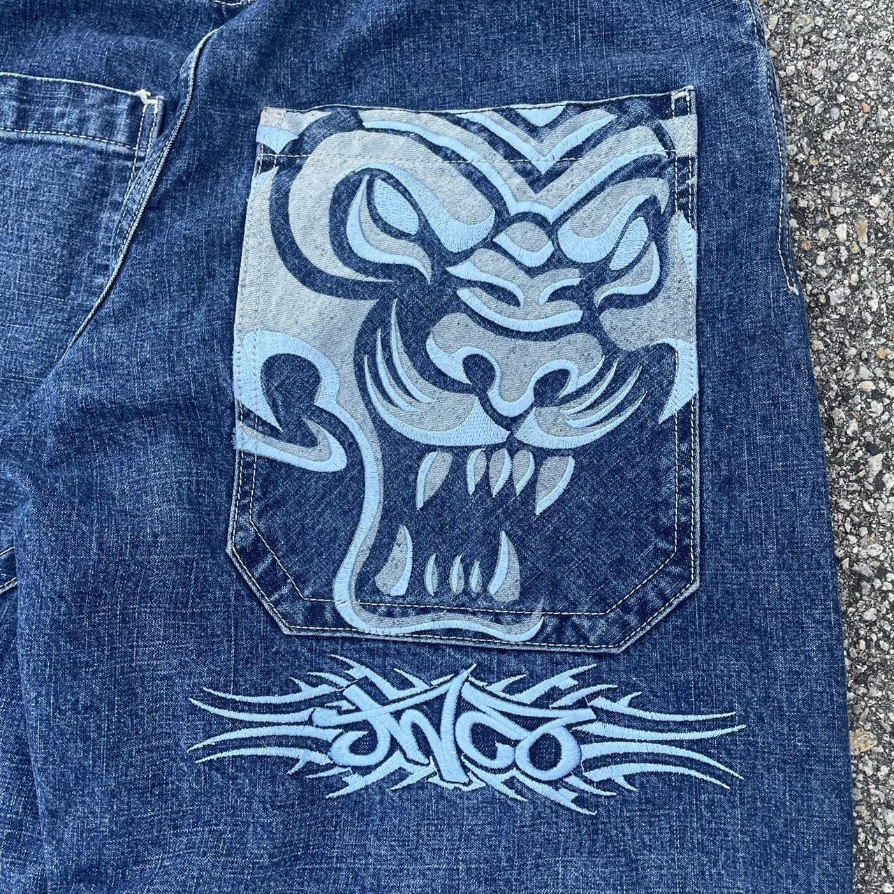 JNCO Tigers. Perfect Condition. Size: 33 X... - Depop