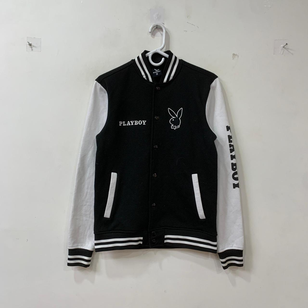 Playboy Vintage 90's Reversible Varsity Jacket Size Small
