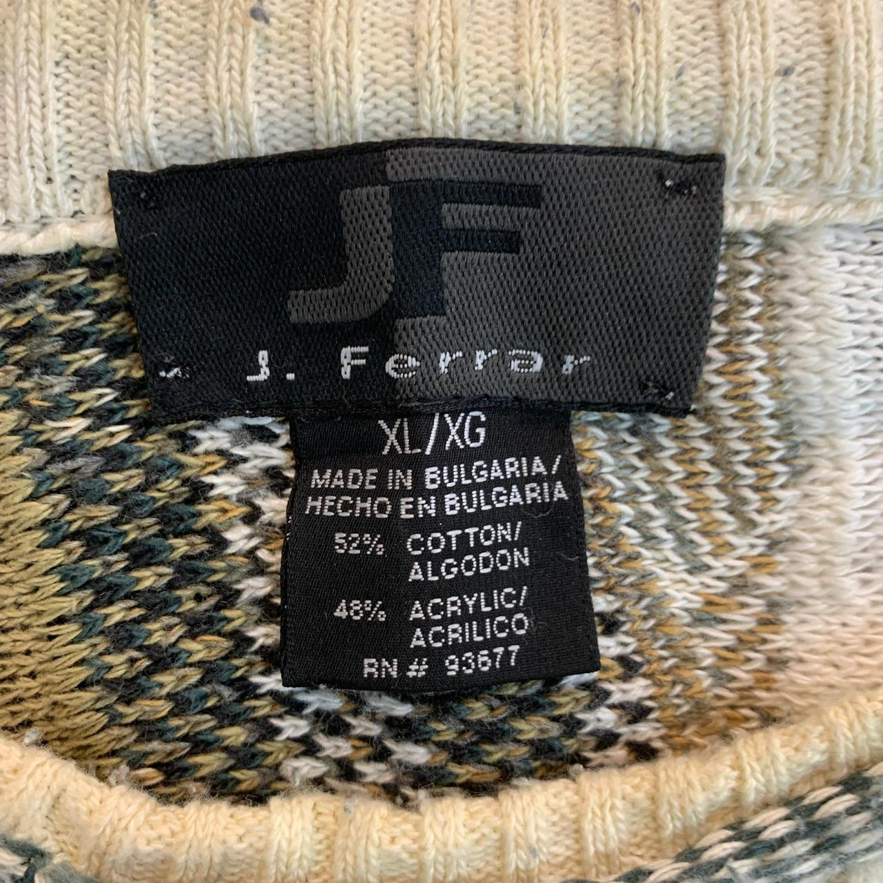 Mens Coogi Style J Ferrar popular Sweater