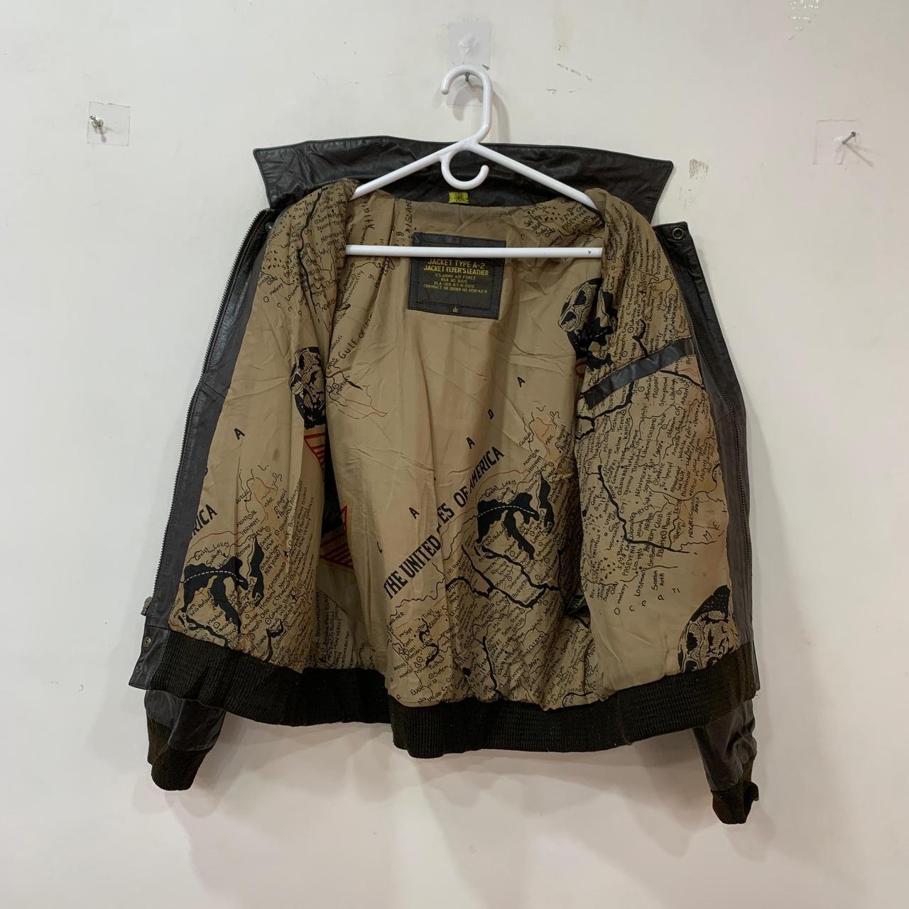 大量入荷 FLYER'S JACKET A-2 TYPE JACKET LEATHER Depop | AIR U.S.ARMY 絵画