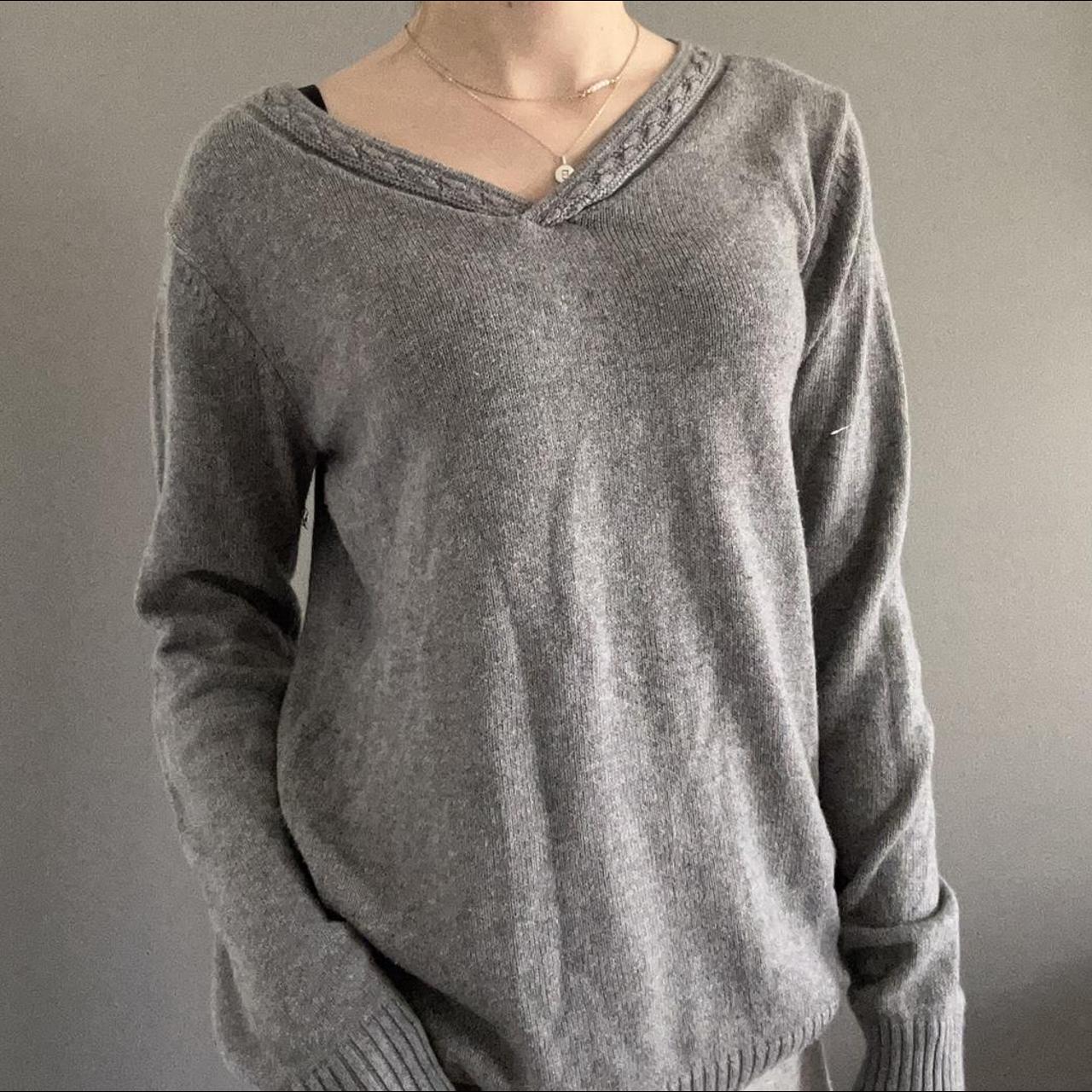 Light Grey Sweater #greysweater #rorygilmore... - Depop