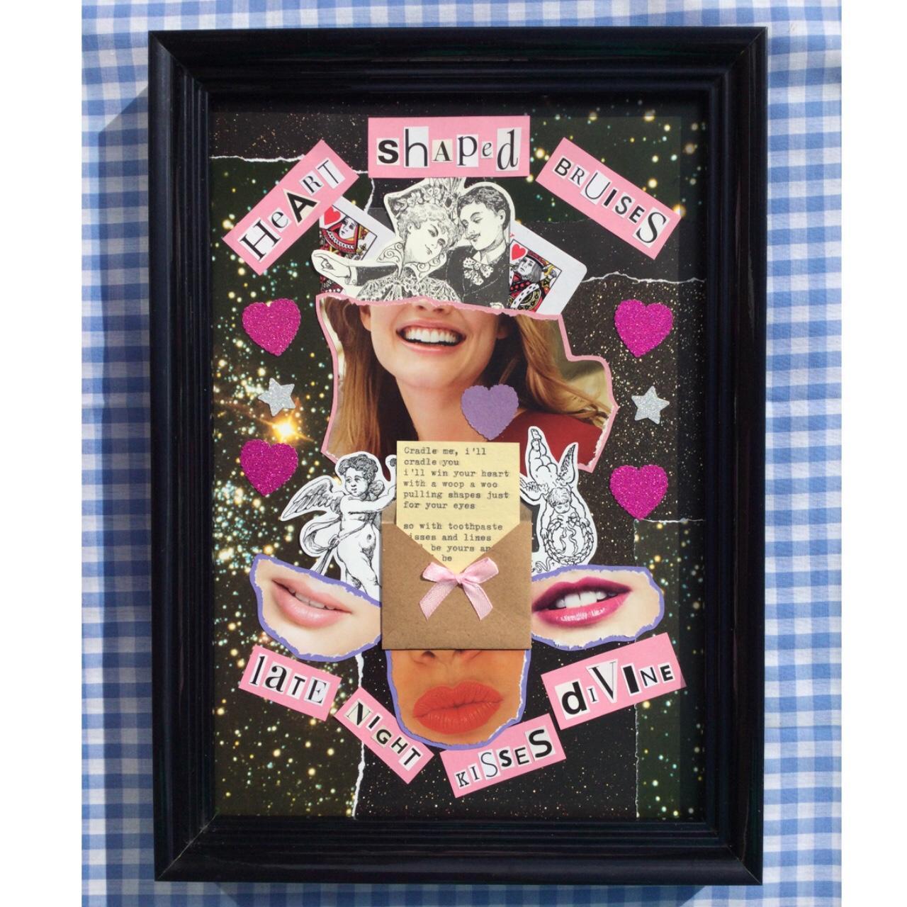 🪥 Toothpaste Kisses by The Maccabees collage art... Depop