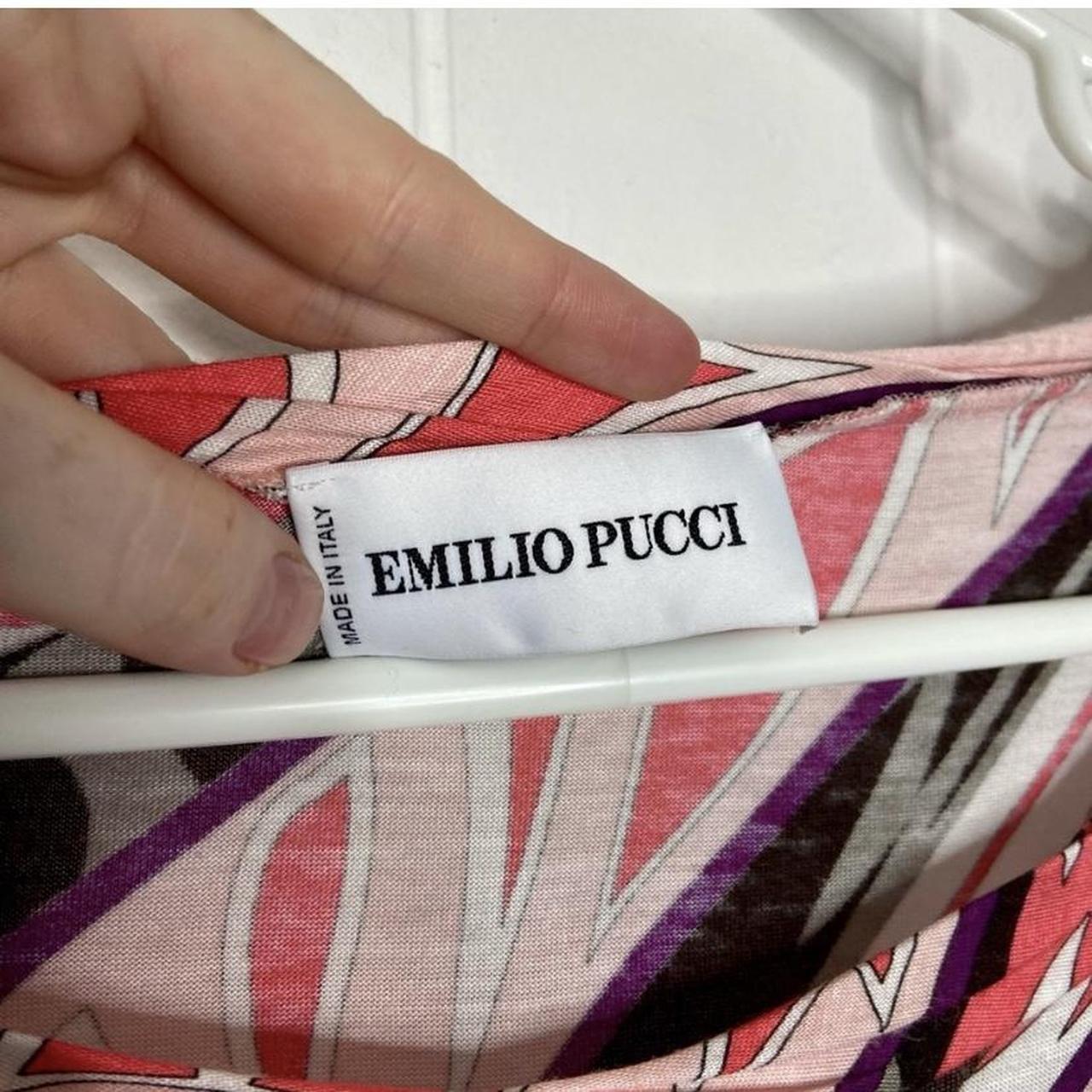 Emilio Pucci Women's Pink and Purple Blouse (4)