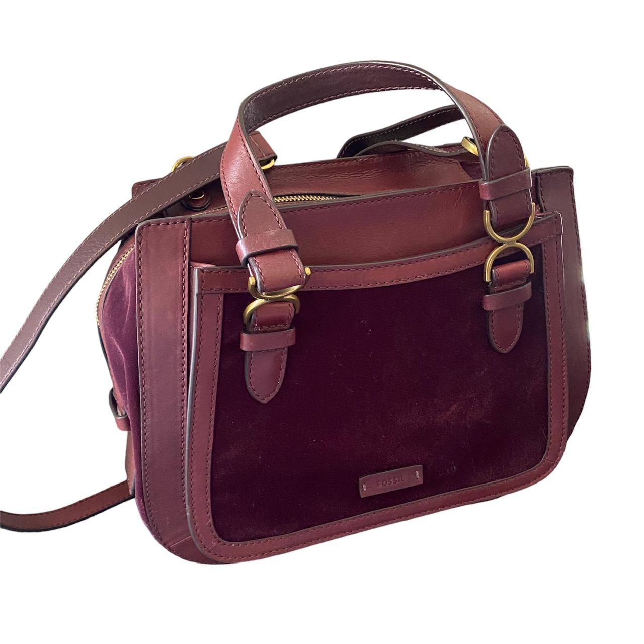 Fossil brooke online satchel