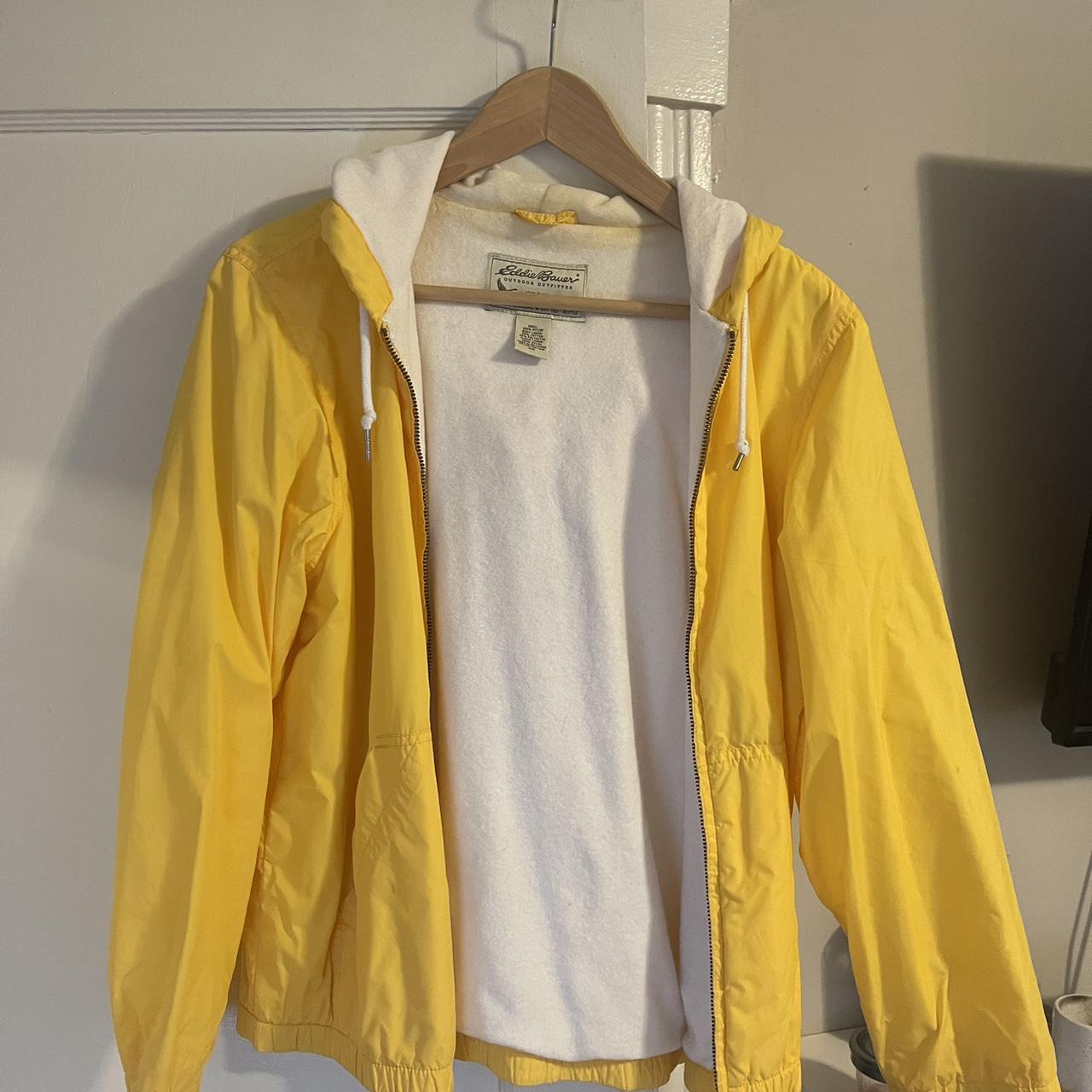 Eddie bauer yellow rain jacket sale