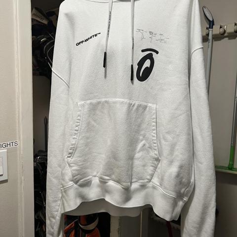 Off white sales split hoodie