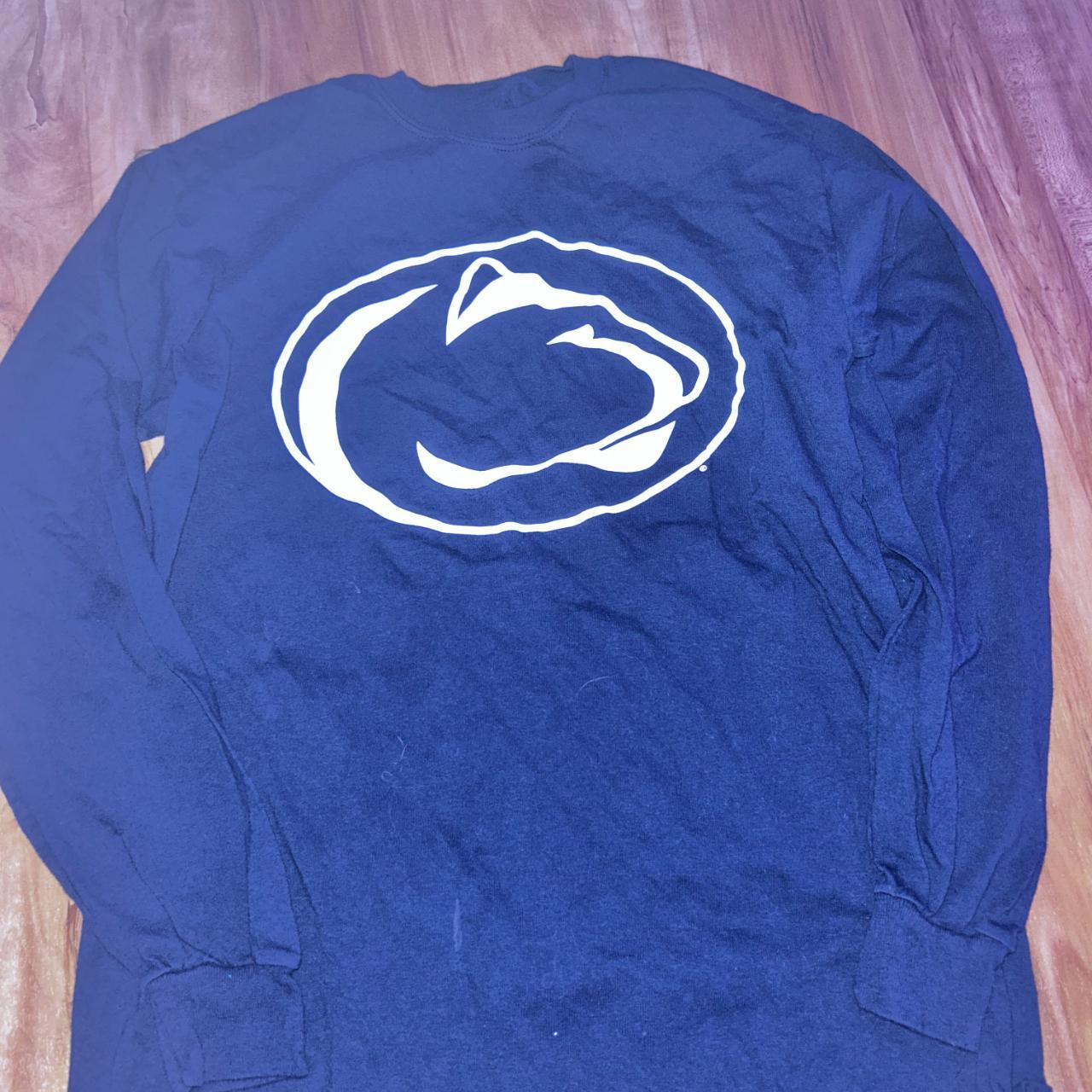 Medium Navy Penn state t-shirt, never worn - Depop