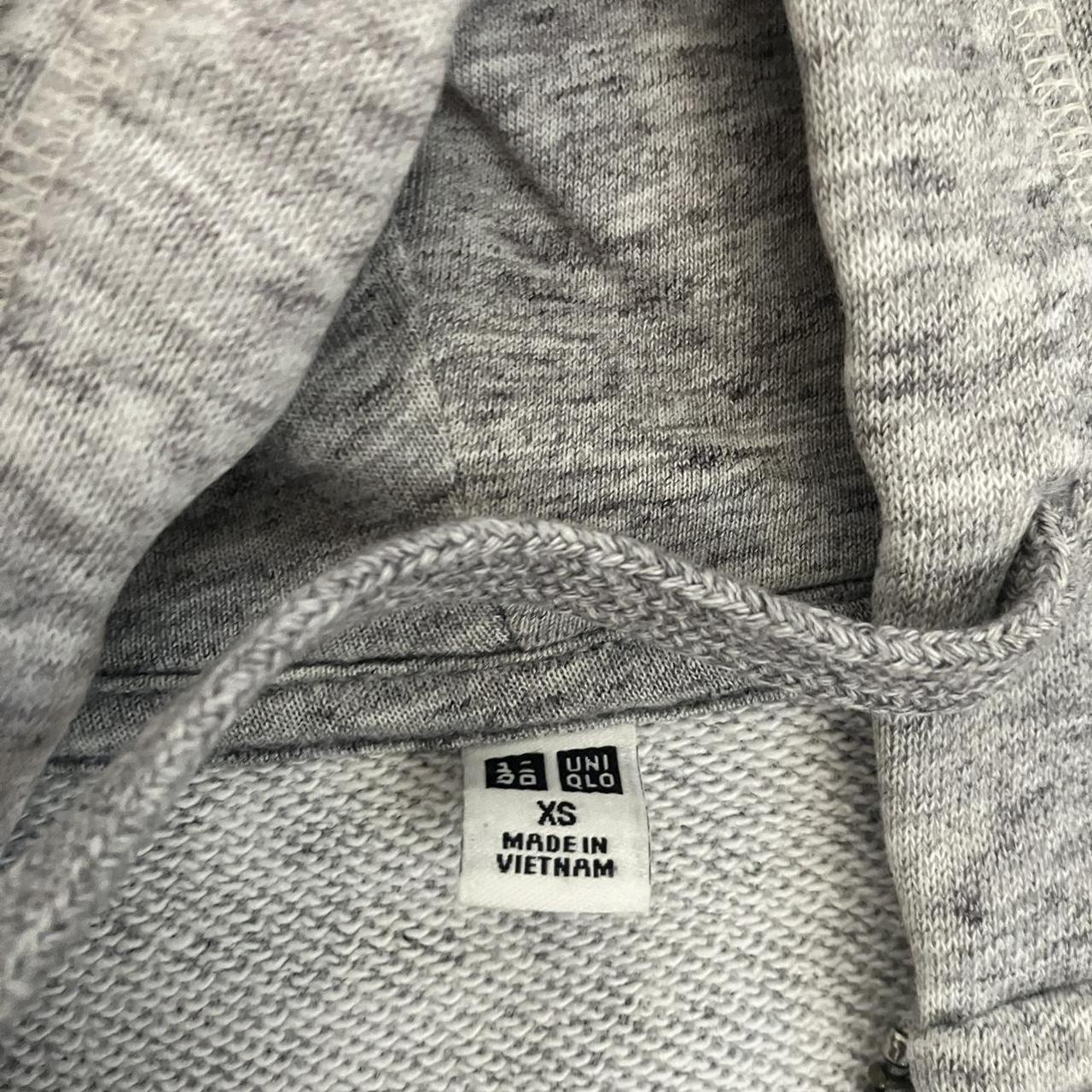 UNIQLO Women's Grey Hoodie | Depop