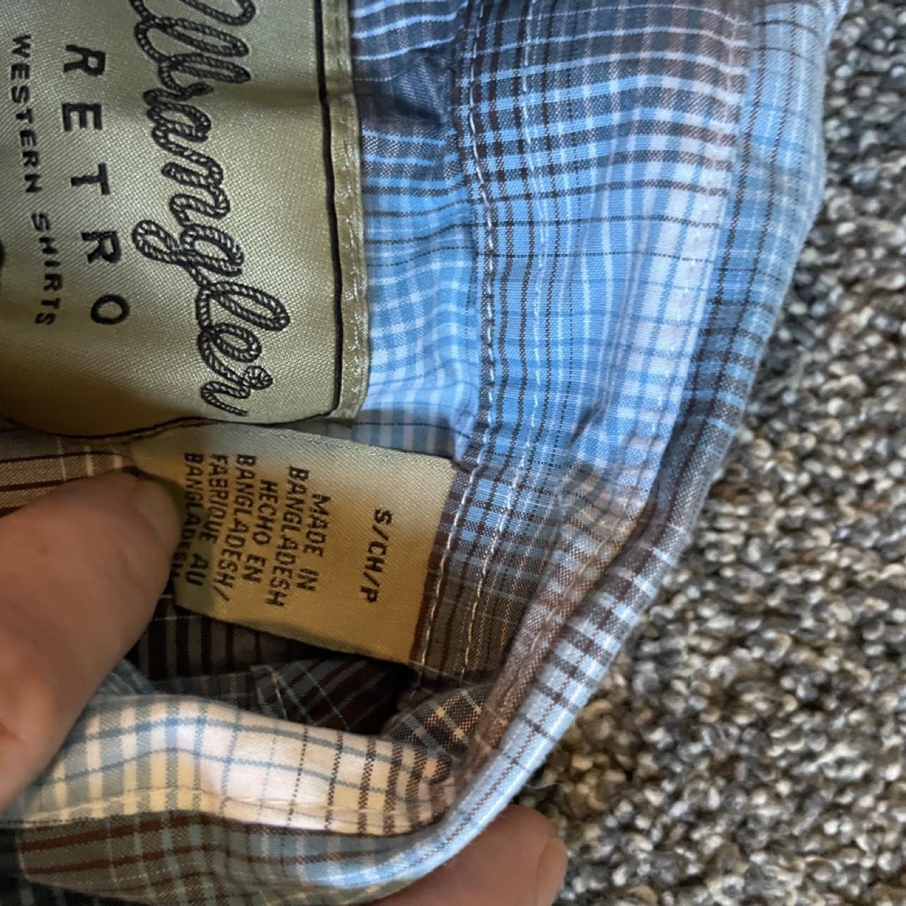Wrangler boys' multi colour shirt