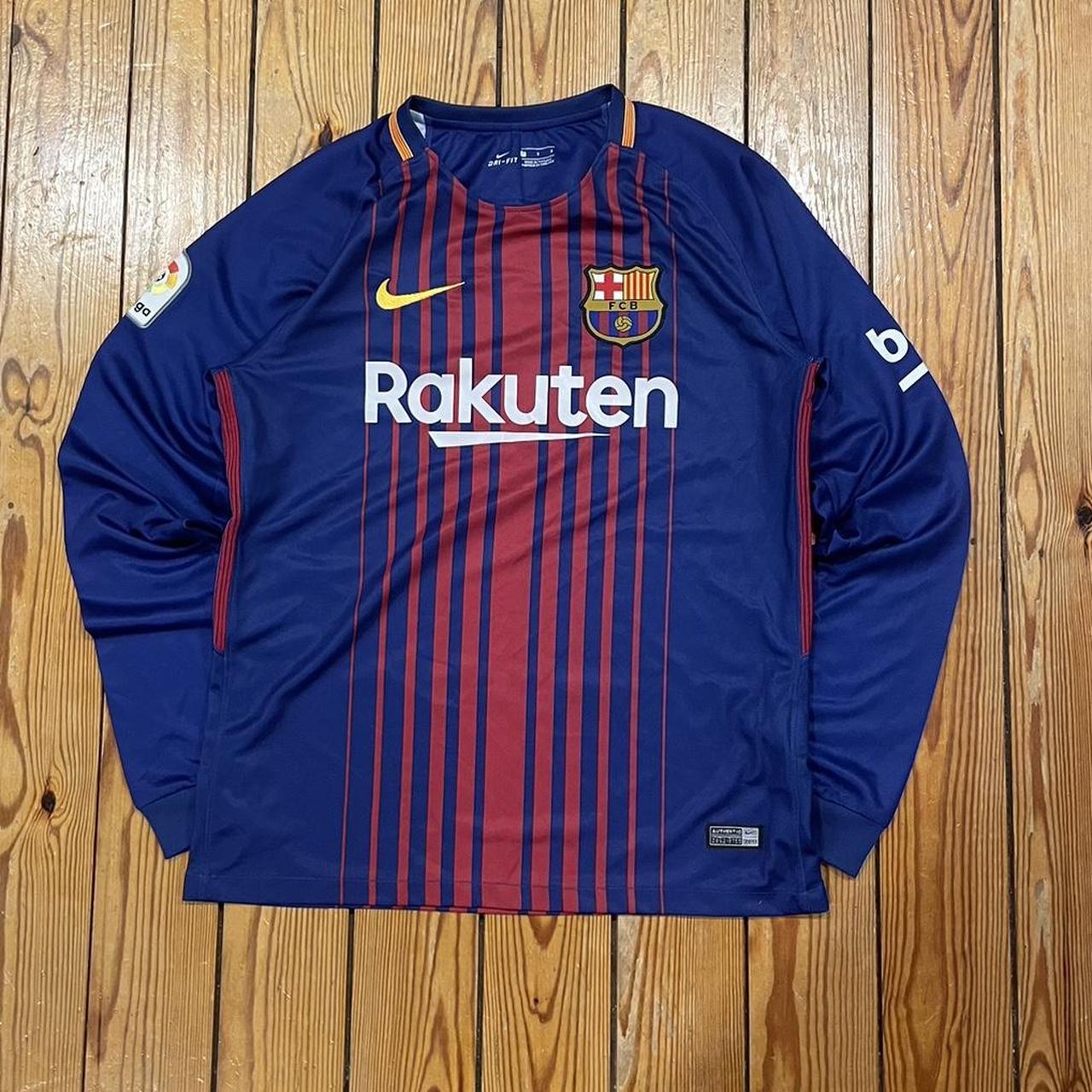 2017 Nike Barcelona long sleeve jersey Super sick... - Depop