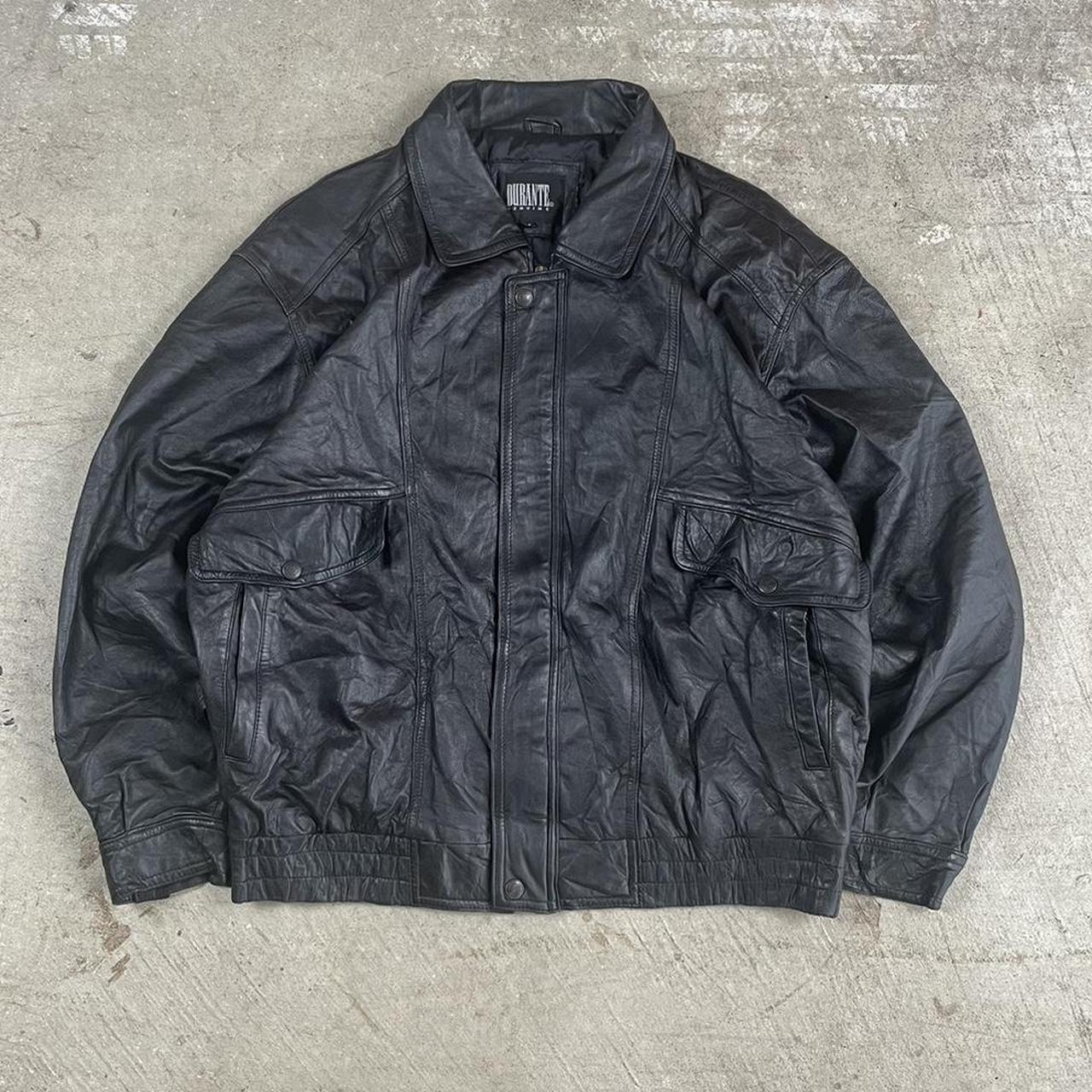 2023福袋 durante vintage old leather Durante jacket bomber bomber ...