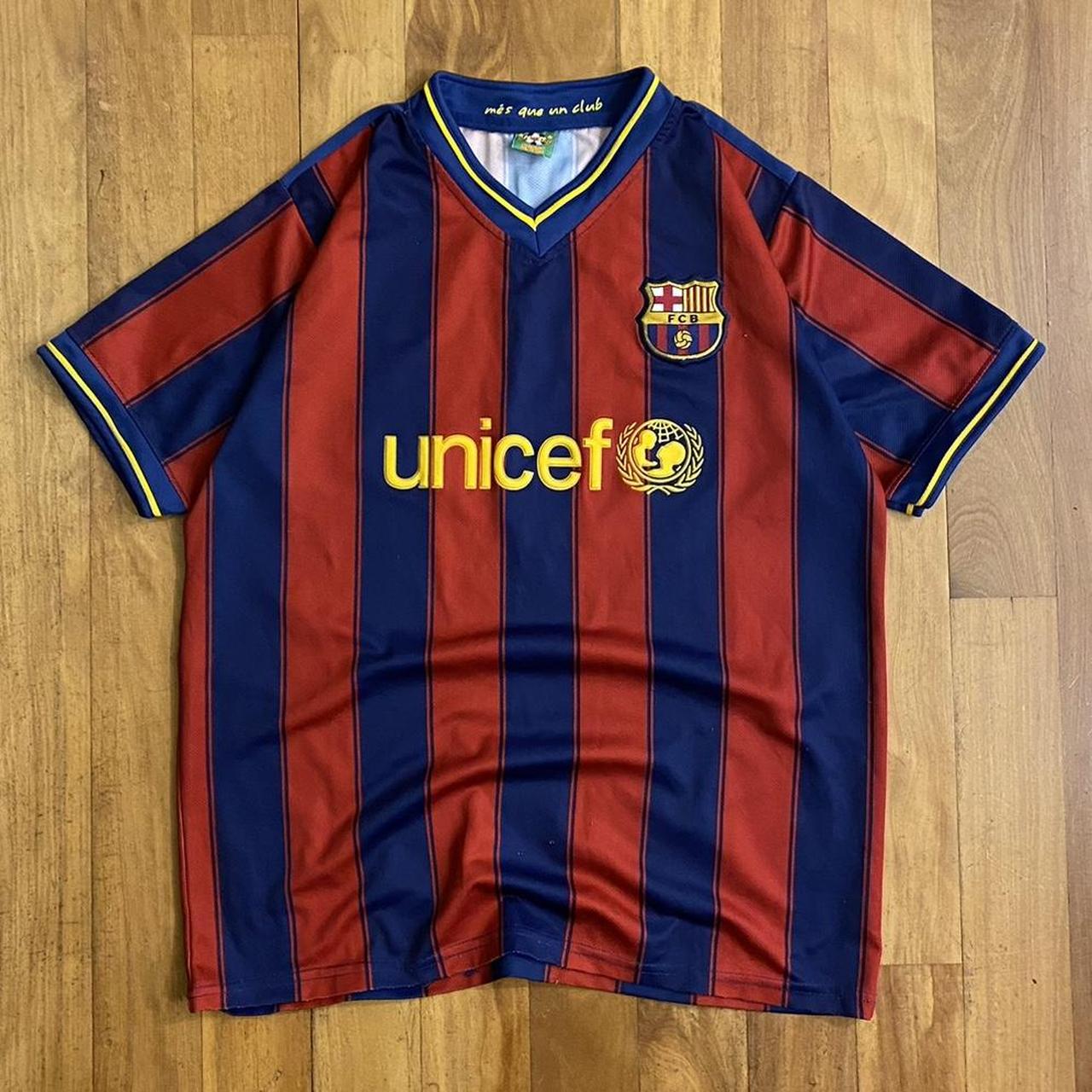 Vintage 2000s Barcelona Jersey Super sick retro... - Depop