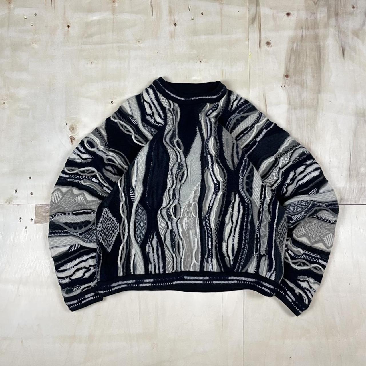 Vintage 2000s coogi 3D wool knit sweater Super | Depop Vintage 2000s coogi 3D wool knit sweater Super | Depop