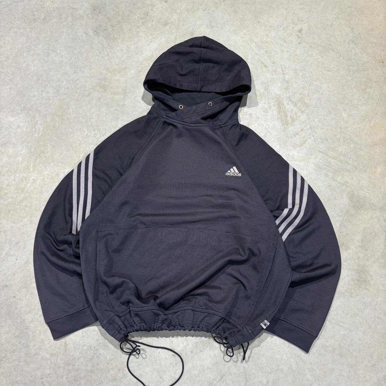 Vintage 90s Adidas Tech hoodie Super sick retro