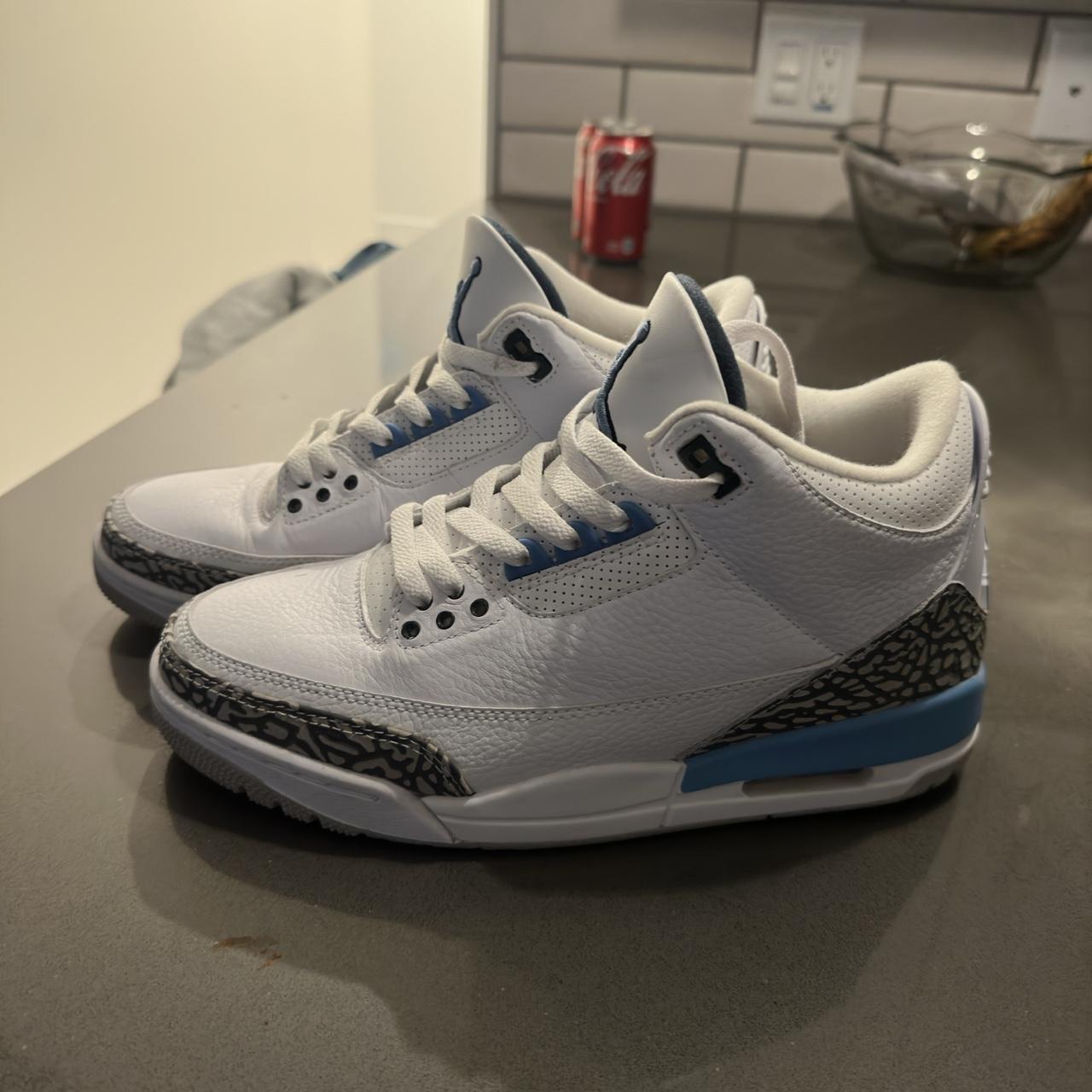 north carolina jordan 3s