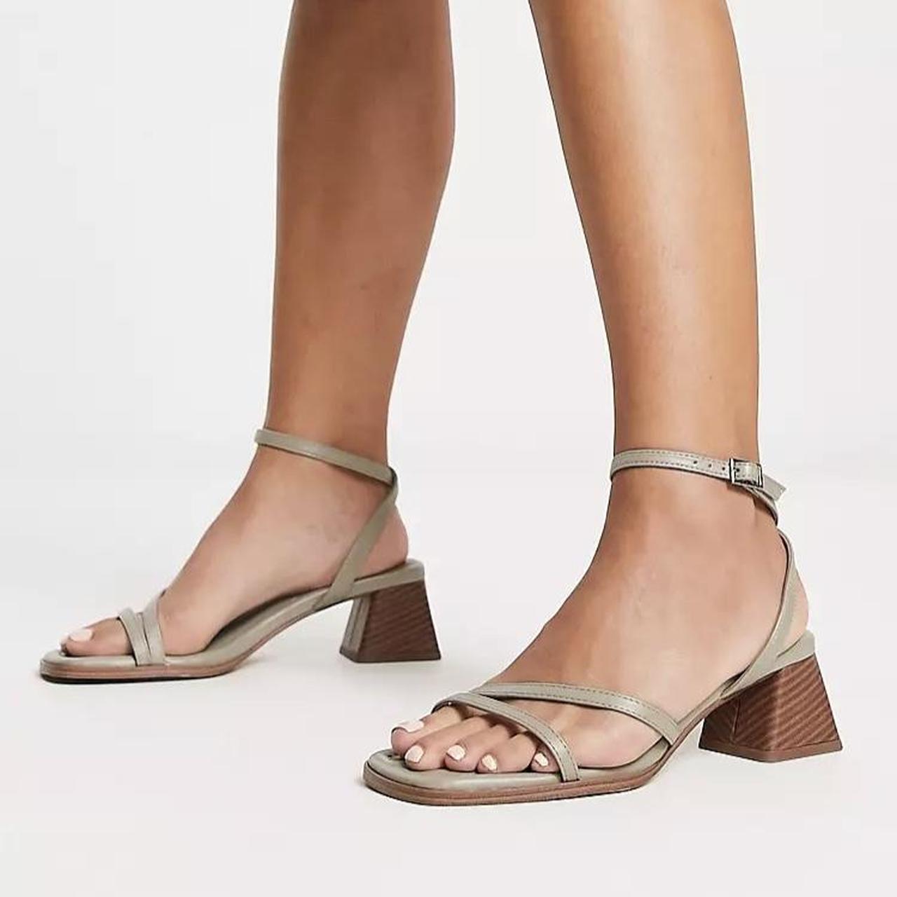 ASOS DESIGN Hastings sandals in a pretty sage Depop