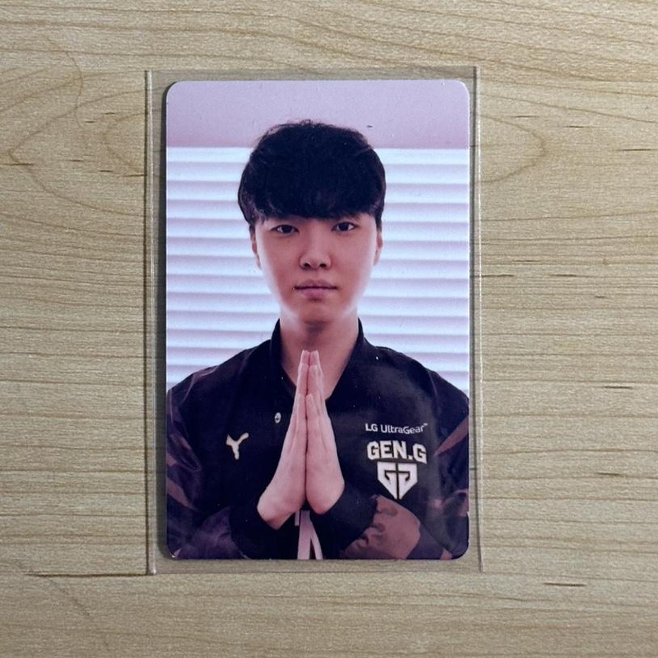 T1 Faker 2023 LCK Legendaries trading photocard | Depop