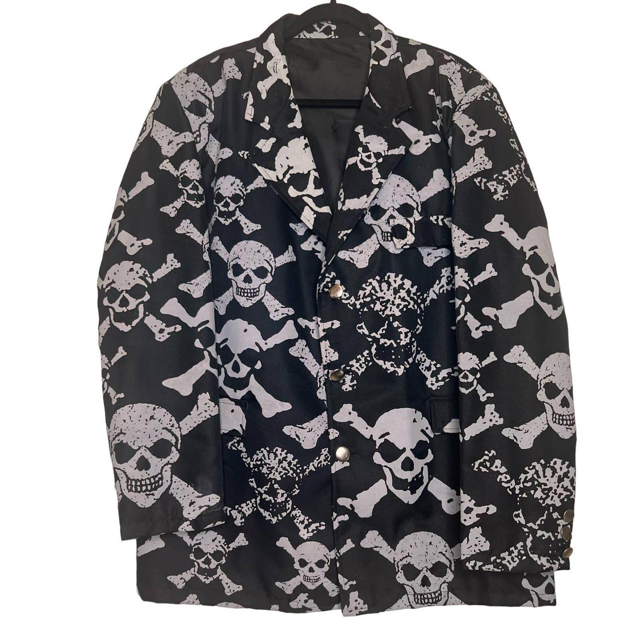 Skull on sale suit jacket