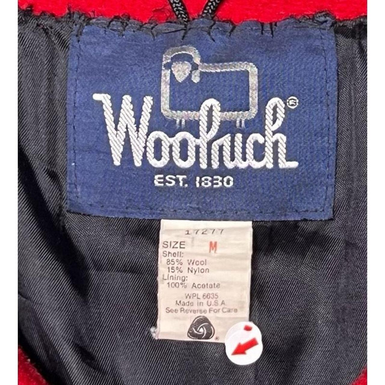 Woolrich Men's Bomber Jacket - Red/Black - M – Vi… - image 4