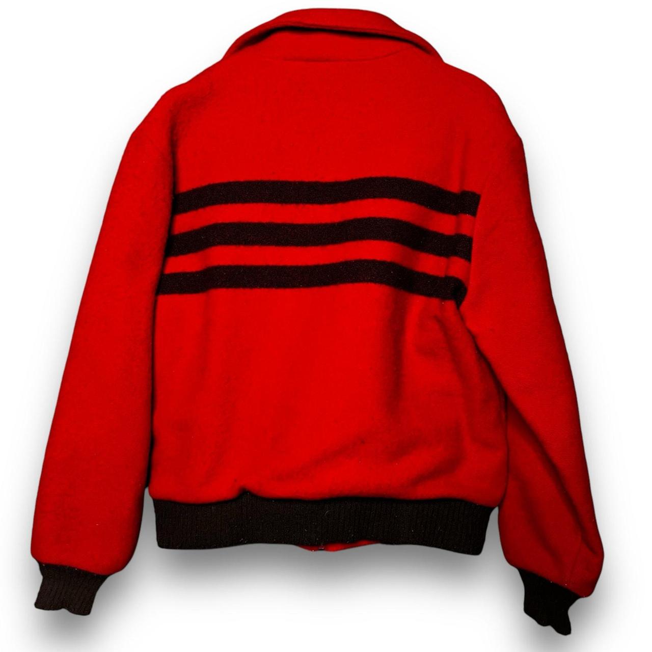 Woolrich Men's Bomber Jacket - Red/Black - M – Vi… - image 2