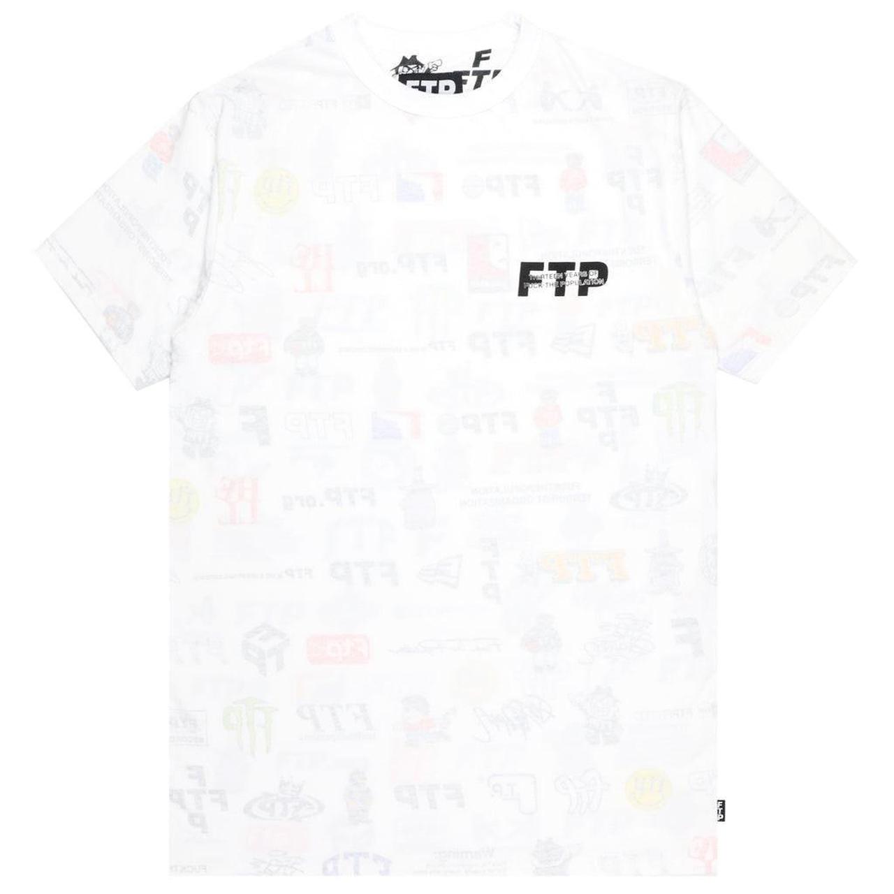 FTP 13 Year Anniversary Tee (White, L) Reversible, | Depop