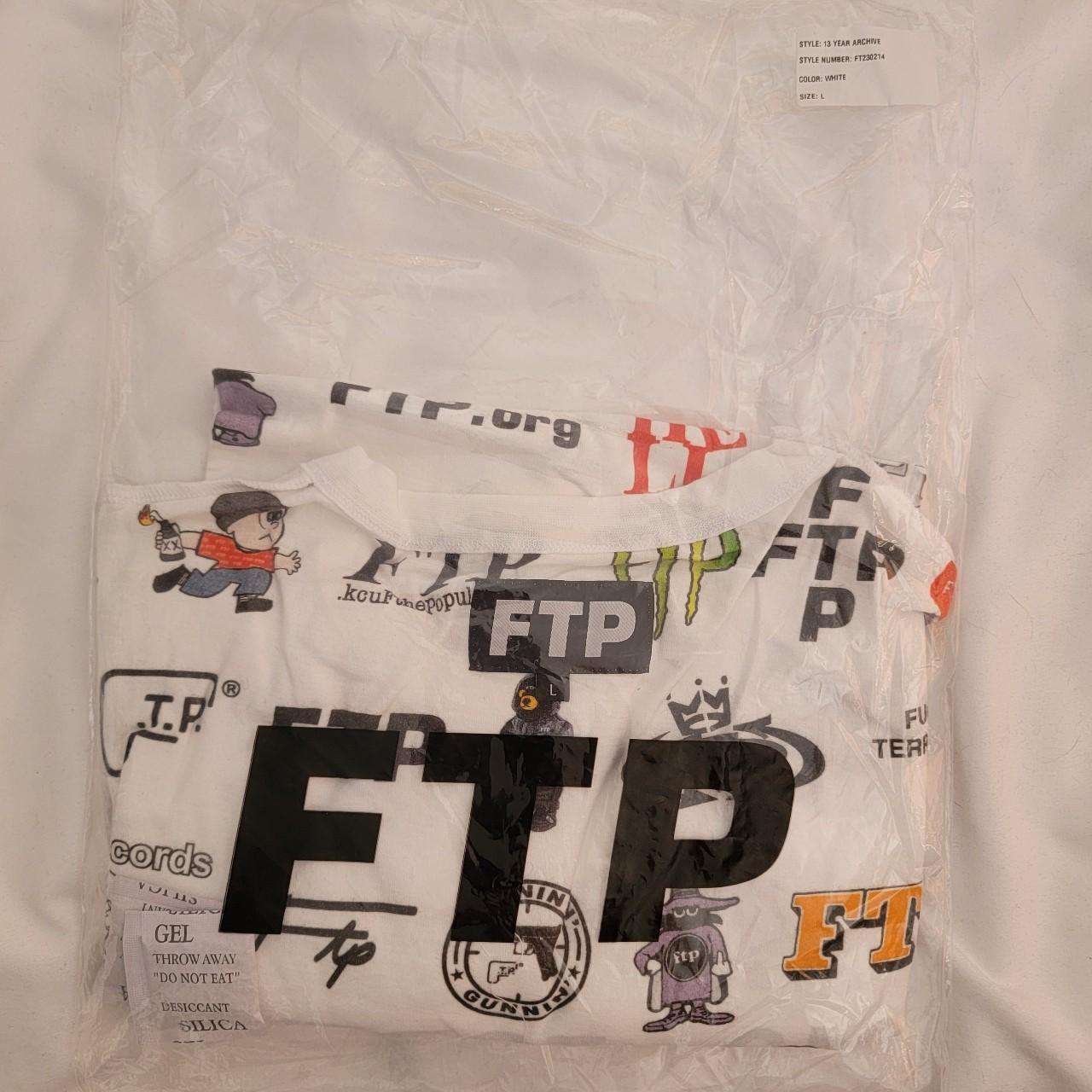 FTP 13 Year Anniversary Tee (White, L), Reversible,...