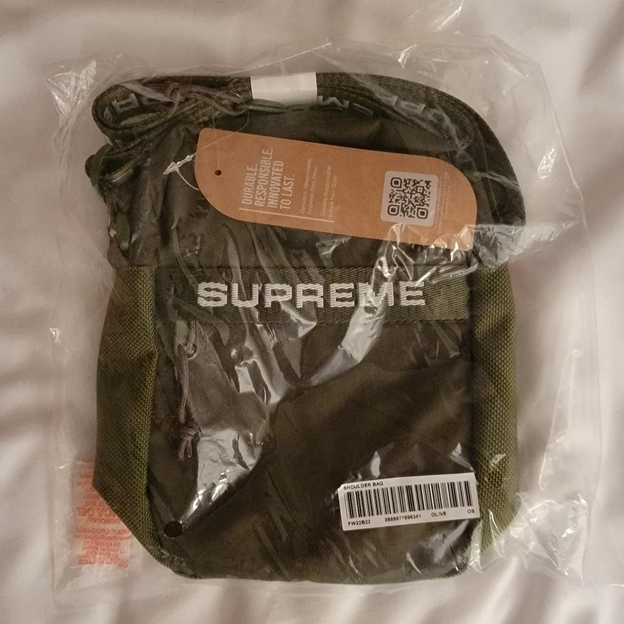 Supreme Shoulder Bag FW22 (Olive/Green) Supreme's... - Depop