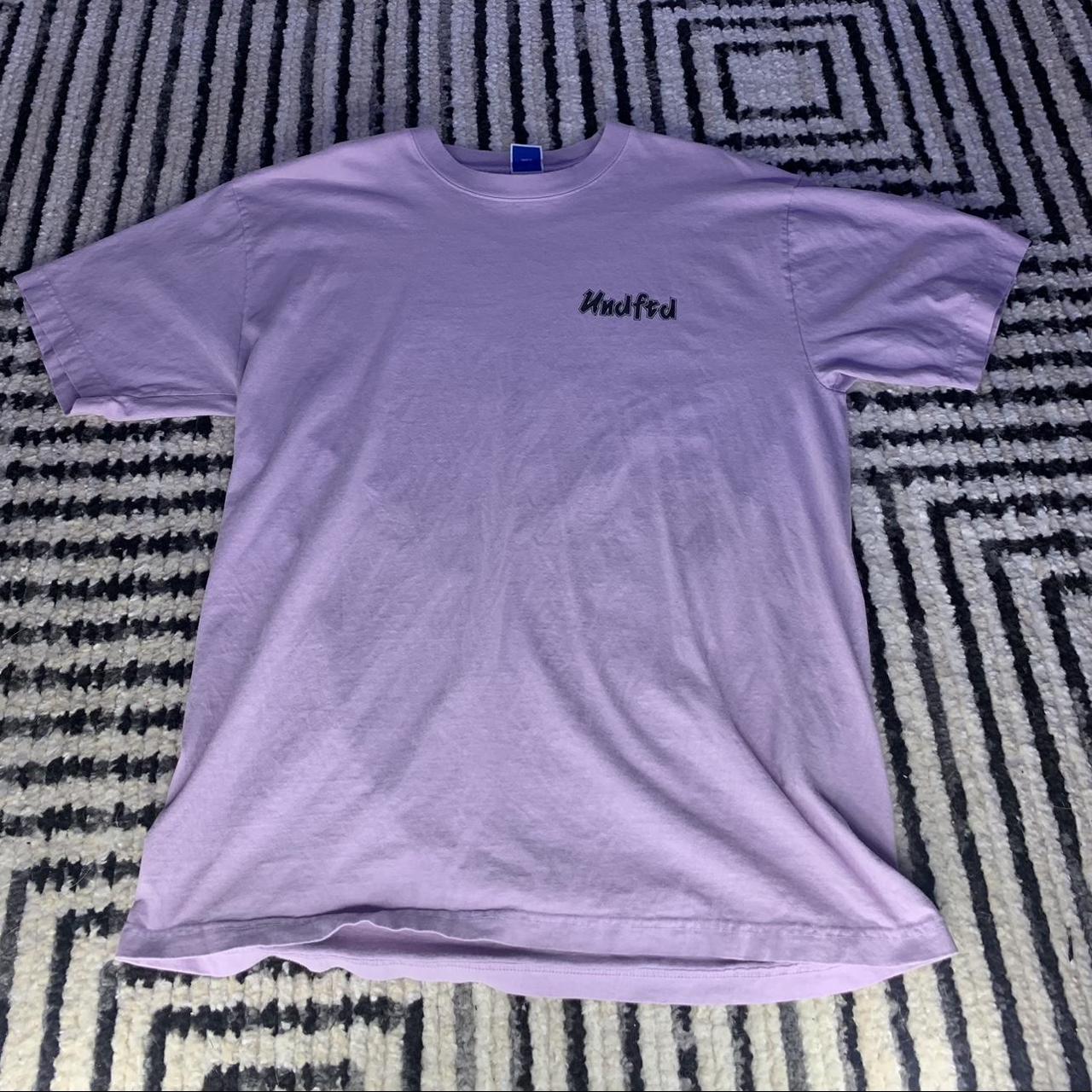 Undefeated Men's Purple T-shirt