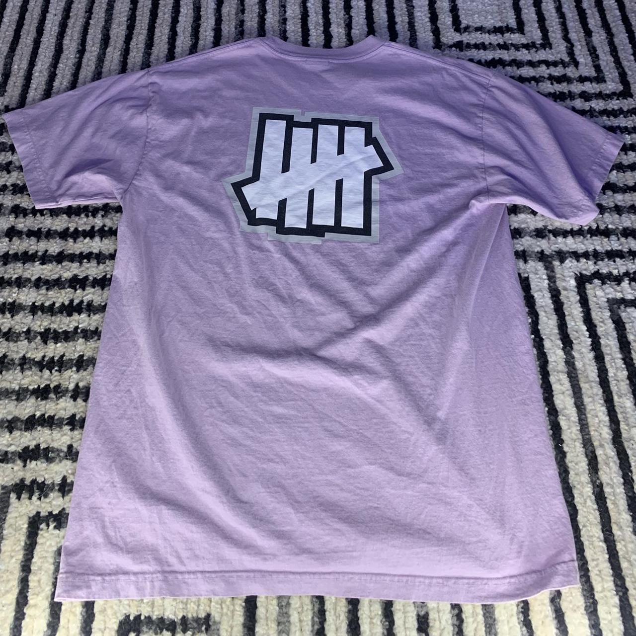 Undefeated Men's Purple T-shirt (2)