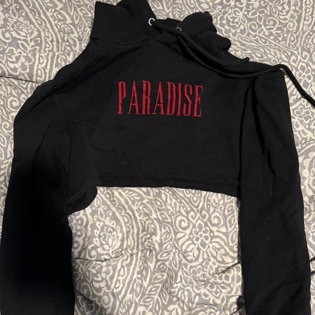 Forever 21 paradise cropped hoodie. Was a men s