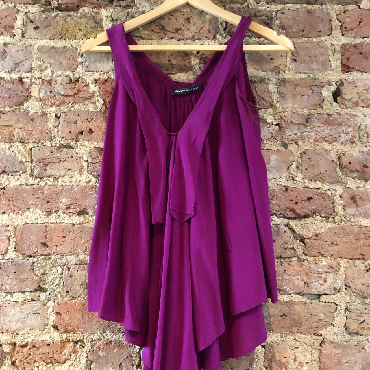 Balenciaga on sale purple top