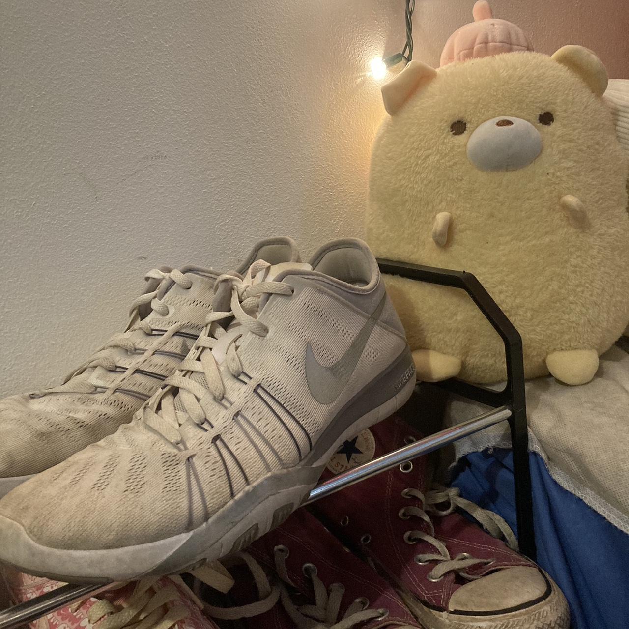 dirty nike trainers
