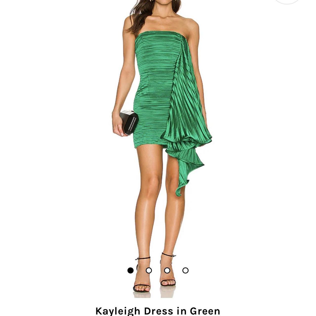 Amur Kayleigh dress in green size 00, super... - Depop