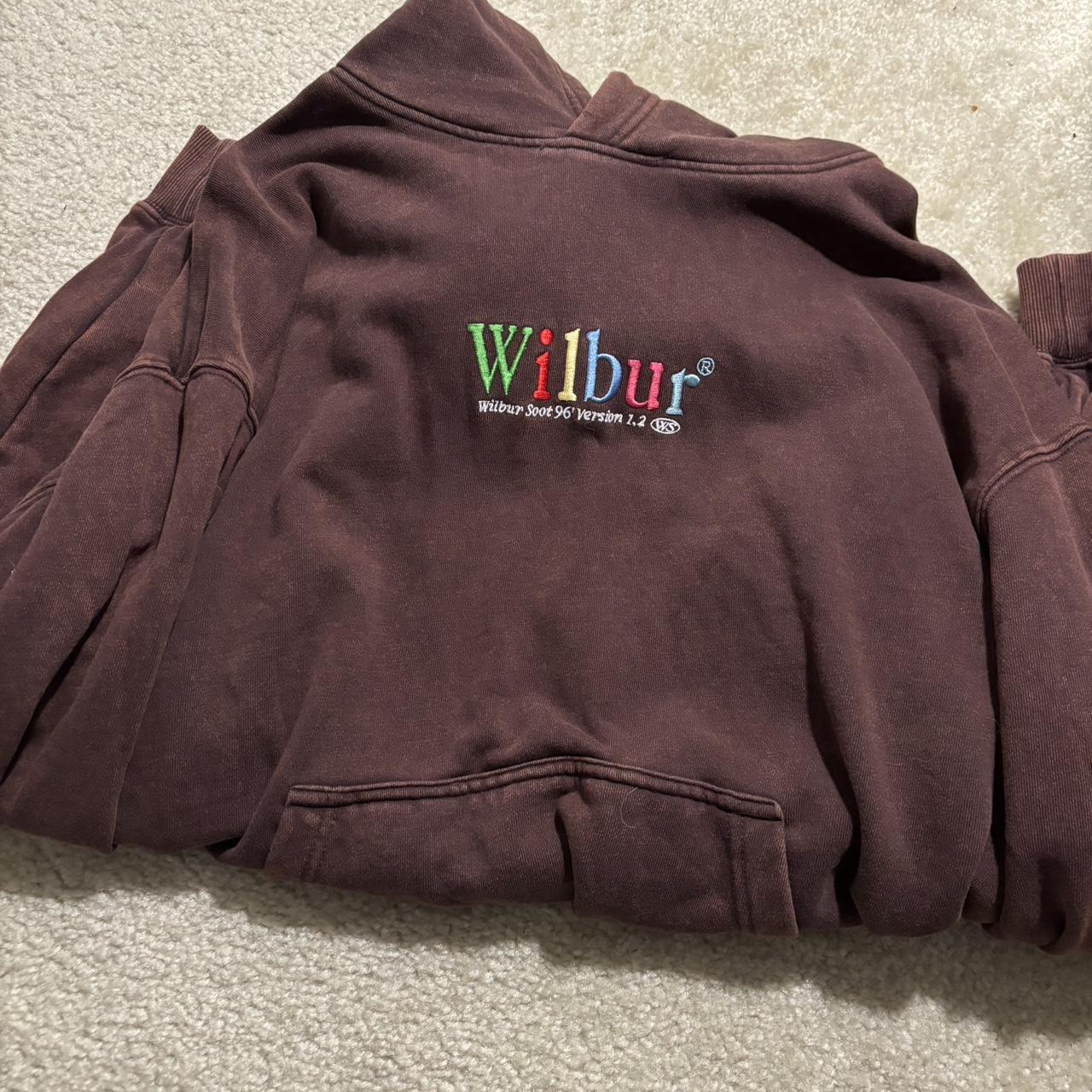 WILBUR SOOT embroidery hoodie, super comfy and fits... - Depop