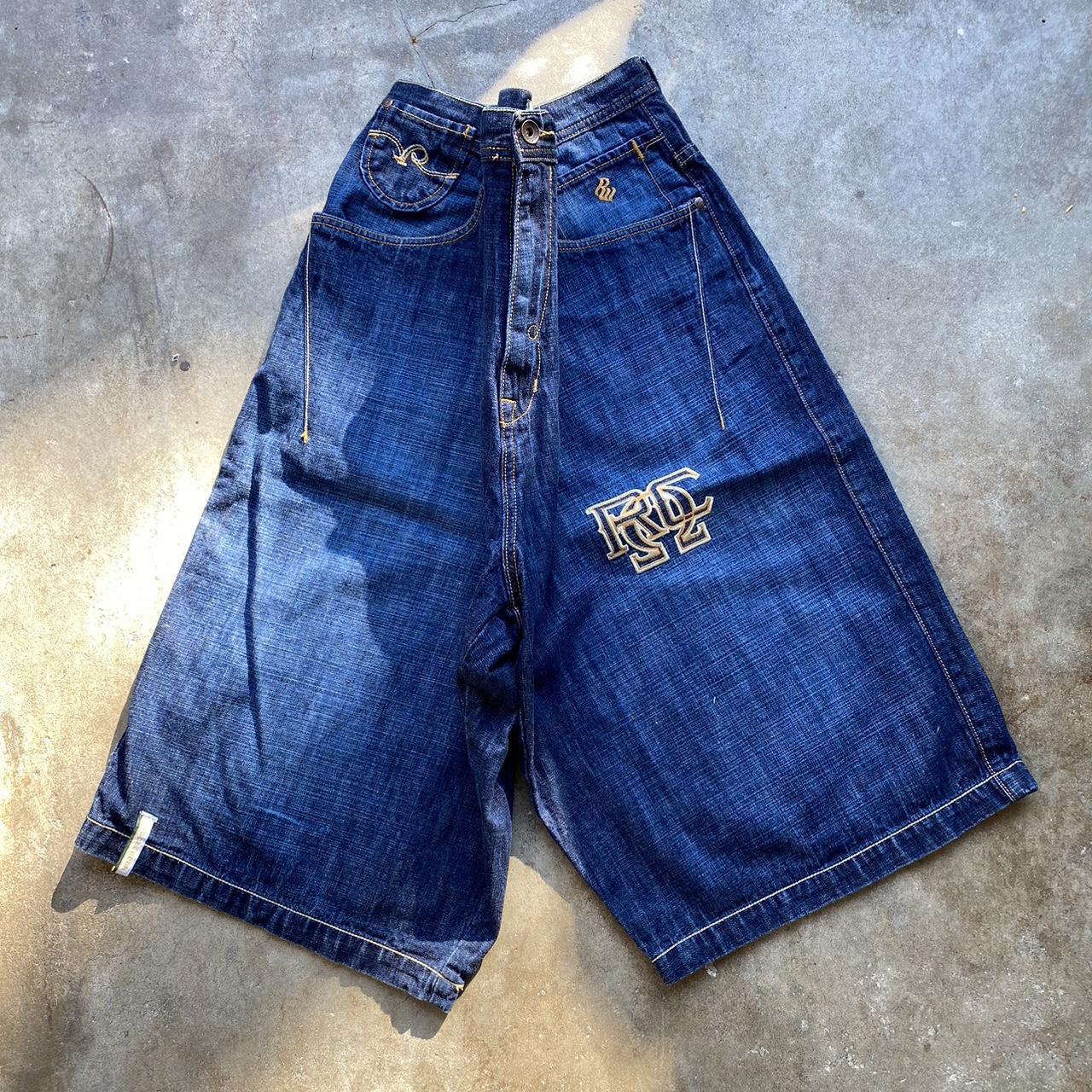 Y2k Style Baggy Jorts No Flaws Measurements Waist Depop