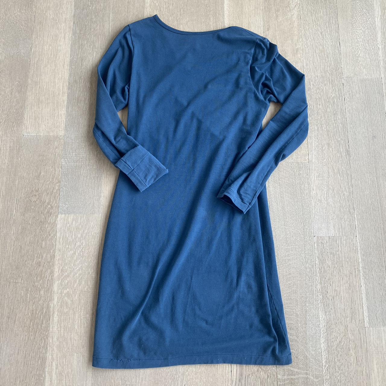 American Apparel Women's Blue Dress | Depop